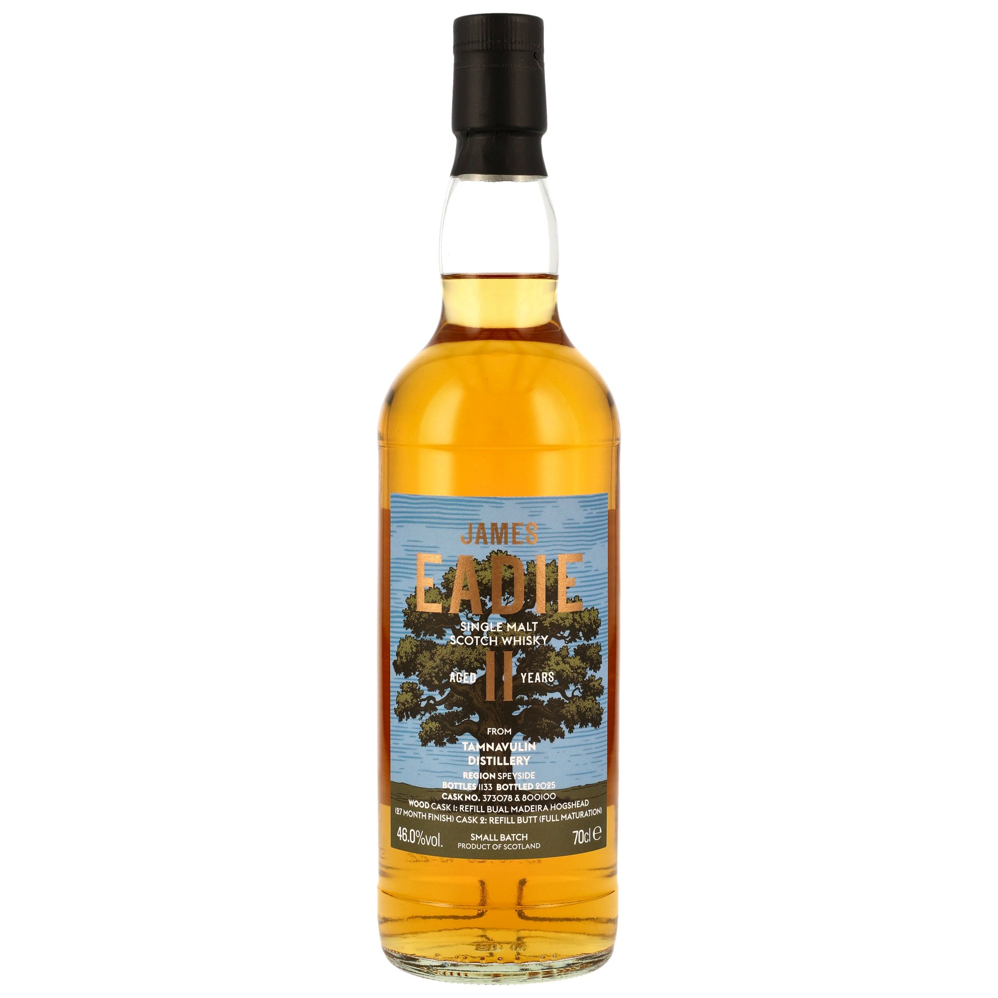 Tamnavulin 2014/2025 - 11 y.o. - Madeira Cask #373078 & 800100 - James Eadie