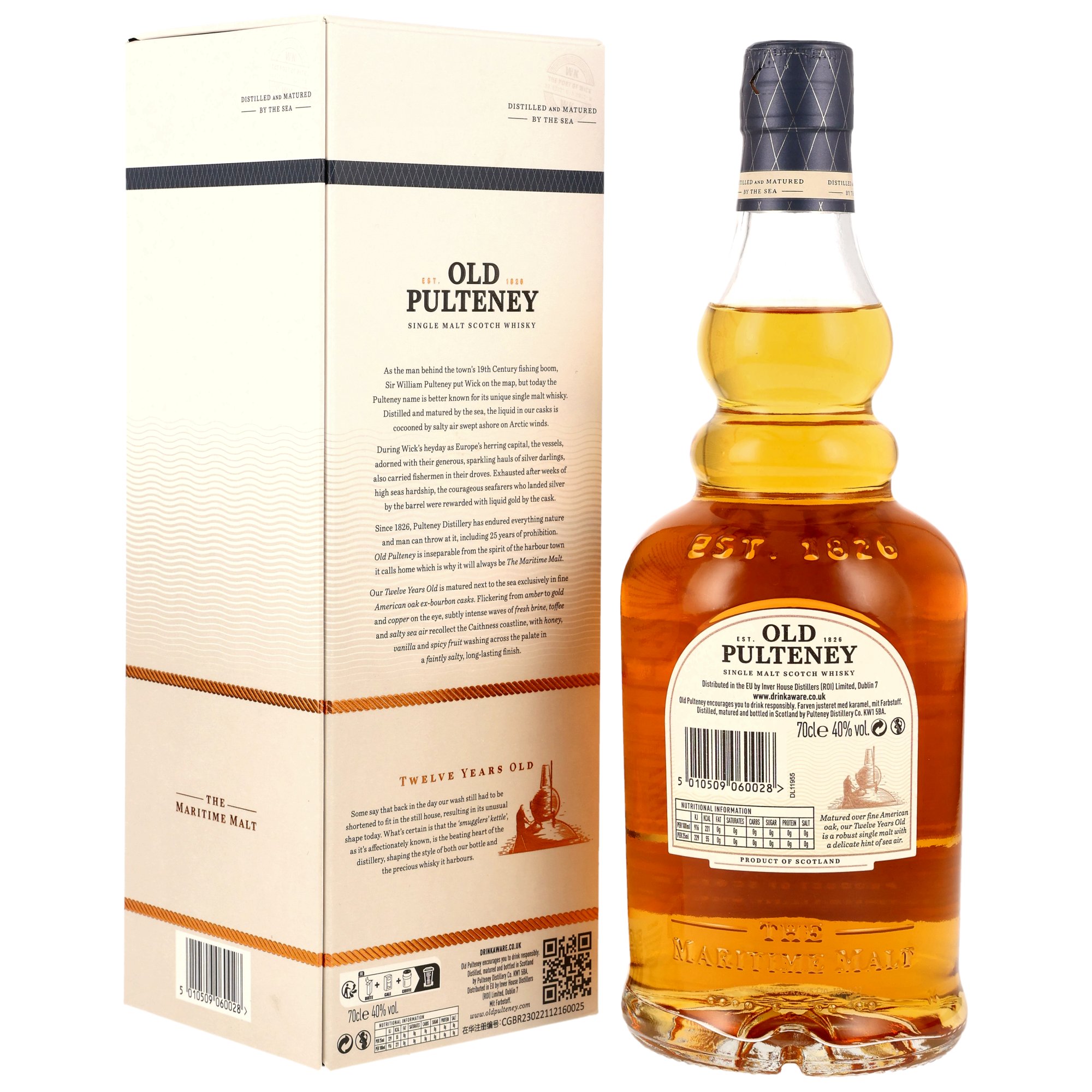 Old Pulteney 12 y.o. - in GP - neue Ausstattung