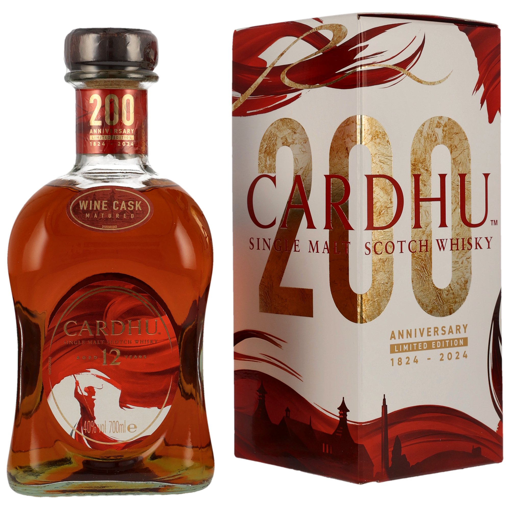 Cardhu 12 y.o. Wine Cask 200th Anniversary