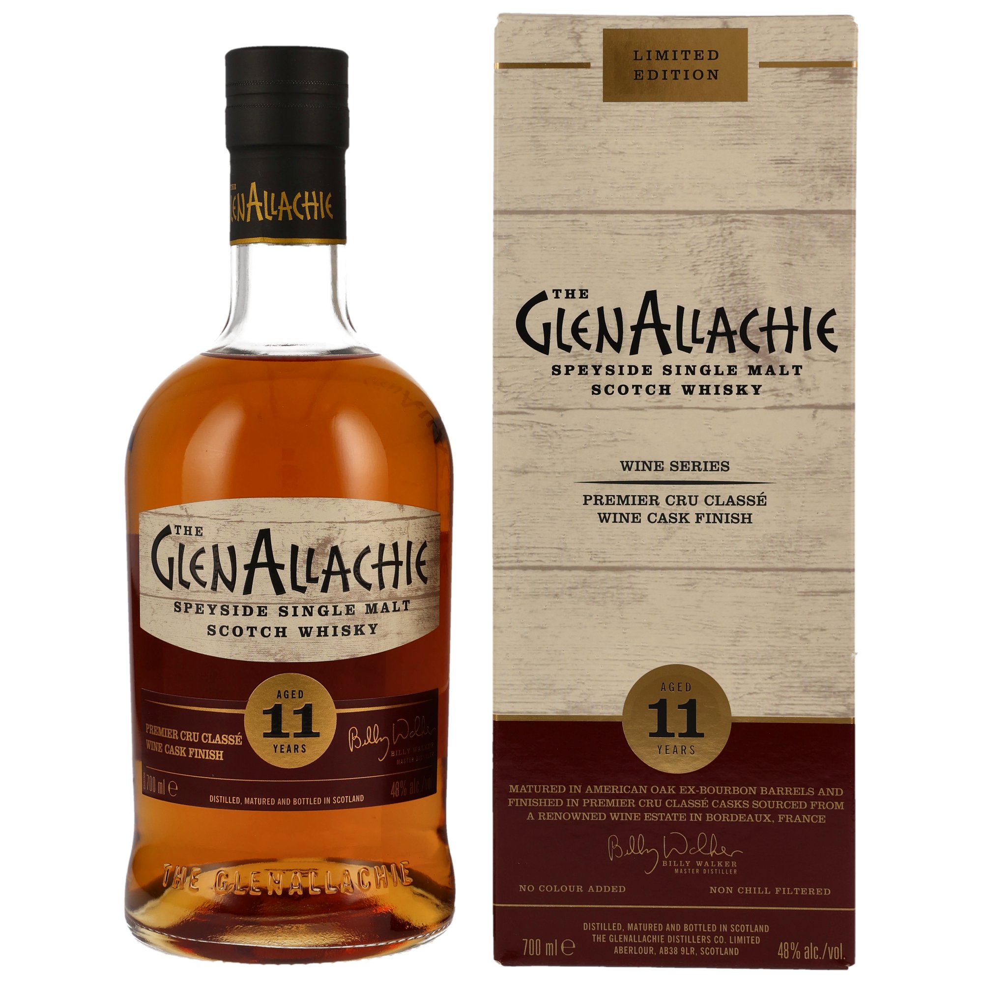 GlenAllachie 11 y.o. Premier Cru Classé Wine Finish