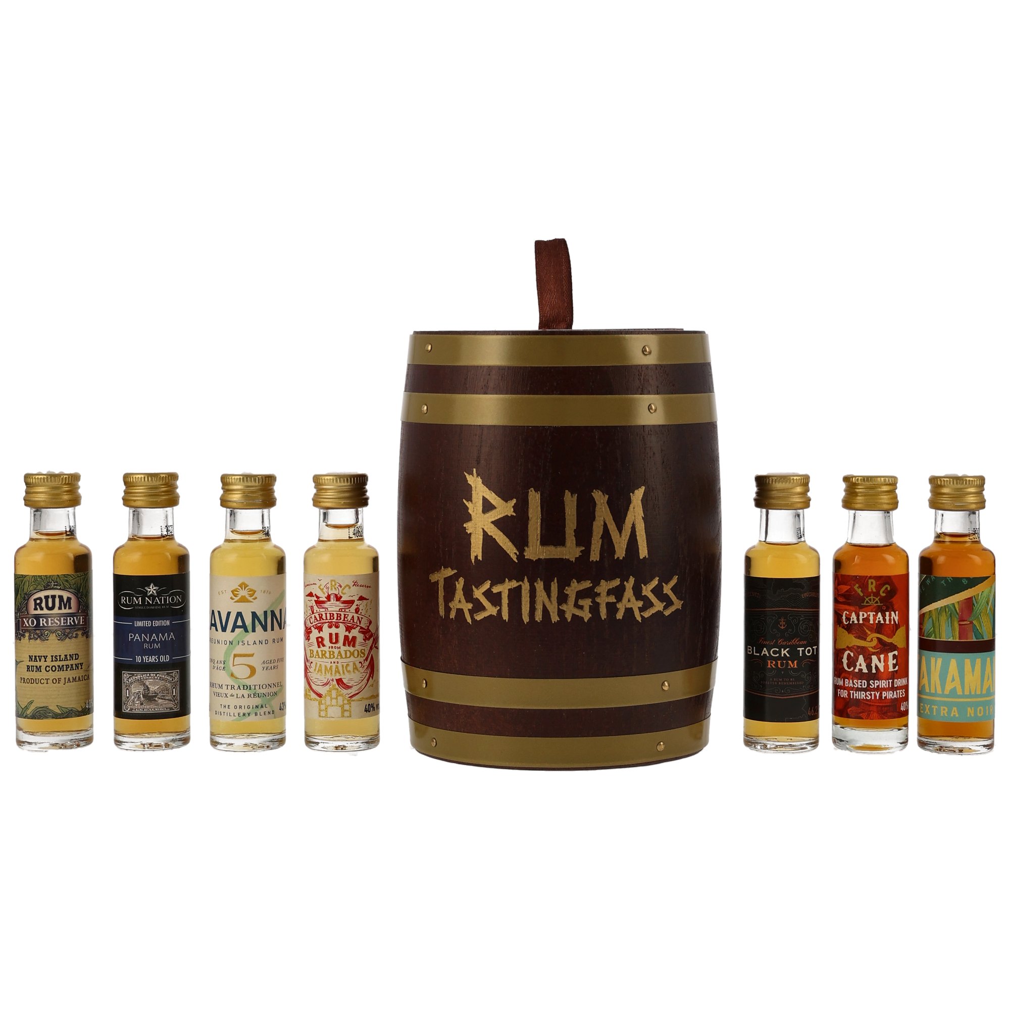 Rum Tasting Fass 7x 0,02l (30er Kartons)