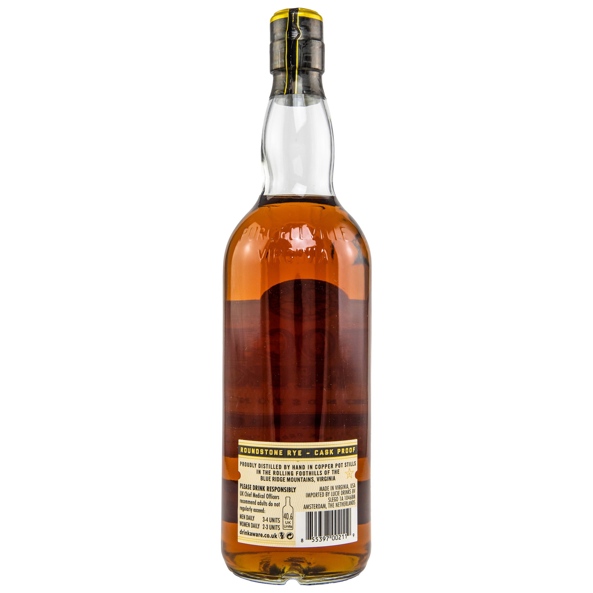 Catoctin Creek Roundstone Rye Whisky Cask Proof Edition Virginia Rye