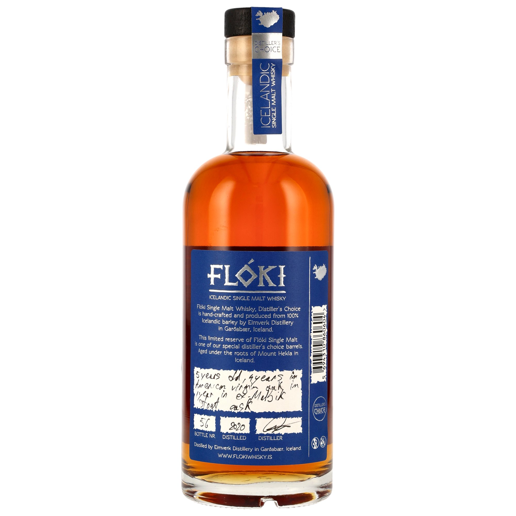 Floki Single Malt Whisky - Distillers Choice 60%
