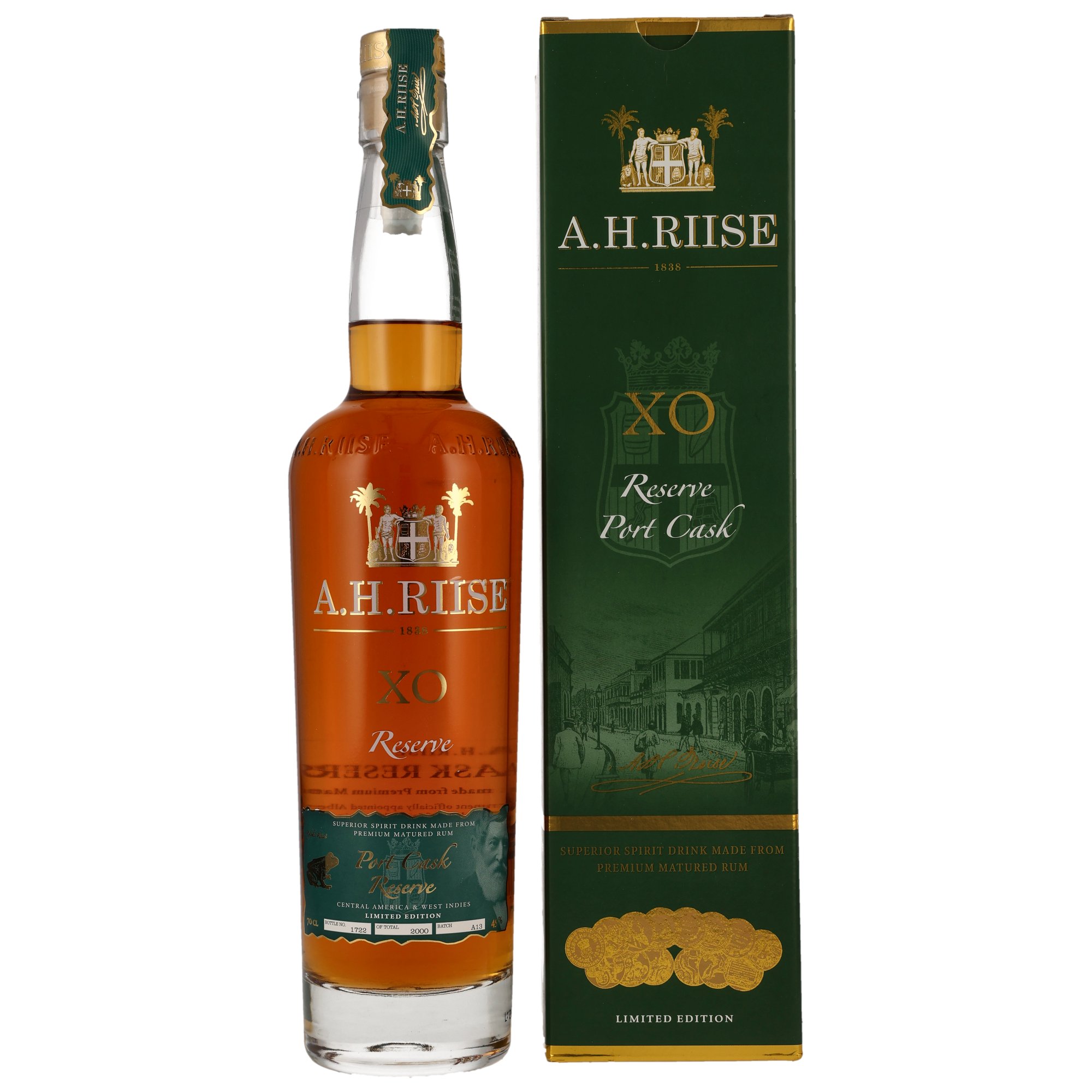 A.H. Riise XO Port Cask - neue Ausstattung 2024