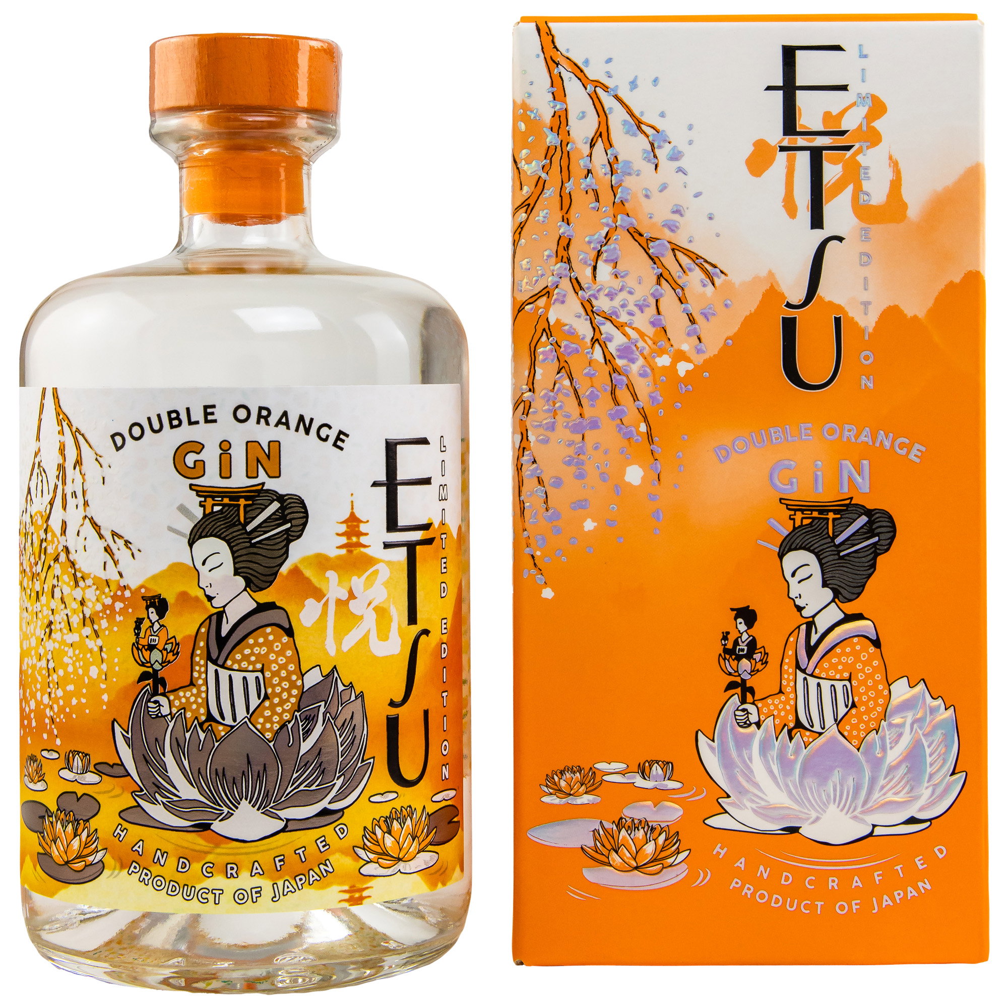 Etsu Double Orange Japanese Gin in GP