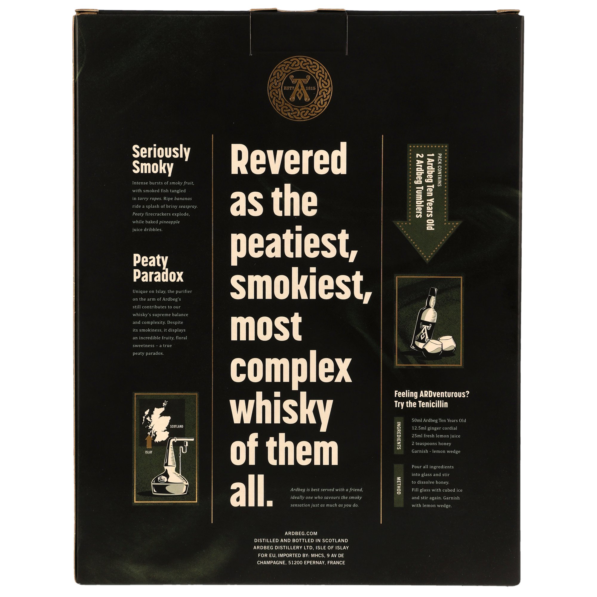 Ardbeg 10 y.o. + 2 Gläser - The Ultimate