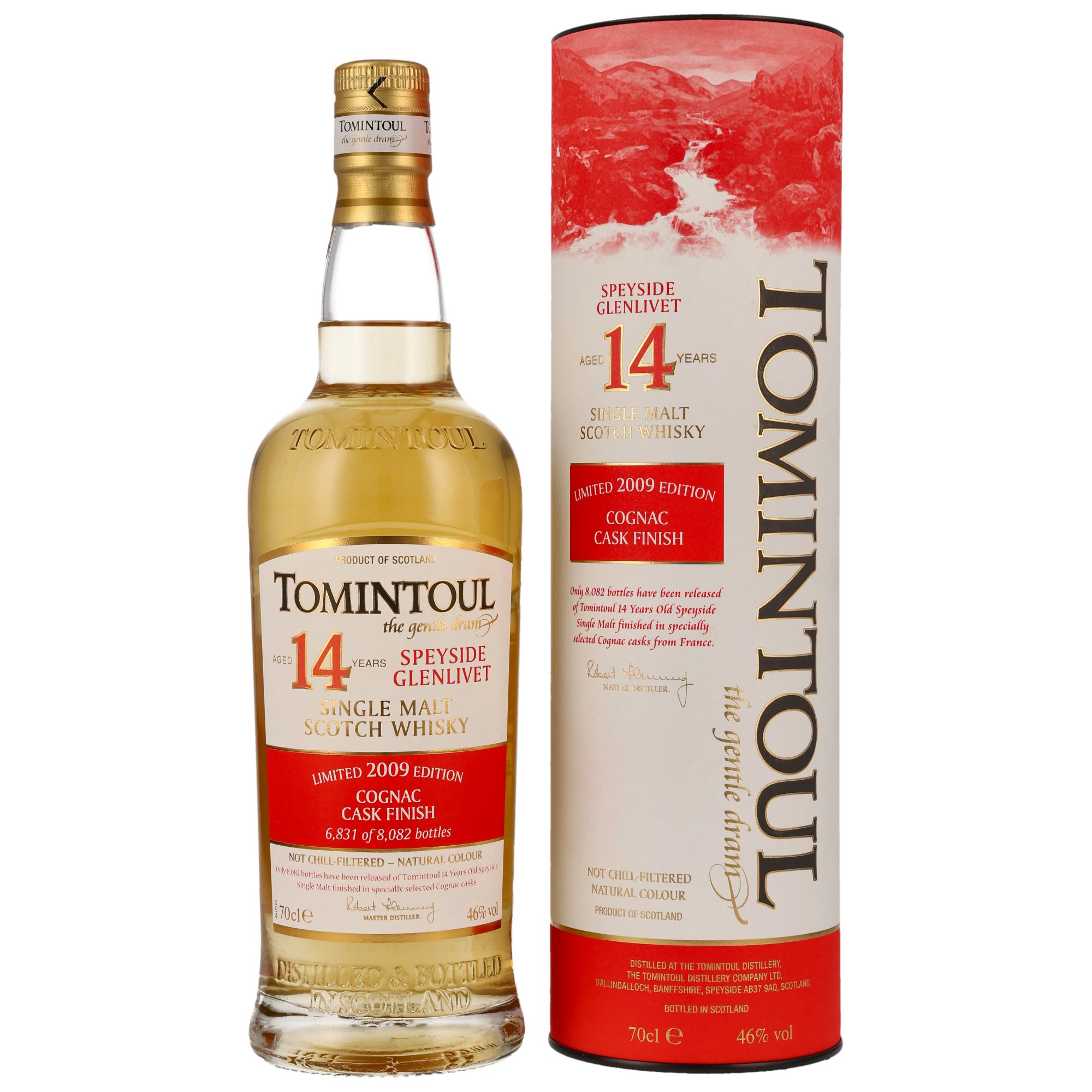 Tomintoul 2009/2023 - 14 y.o. - Cognac Cask Finish (2009)
