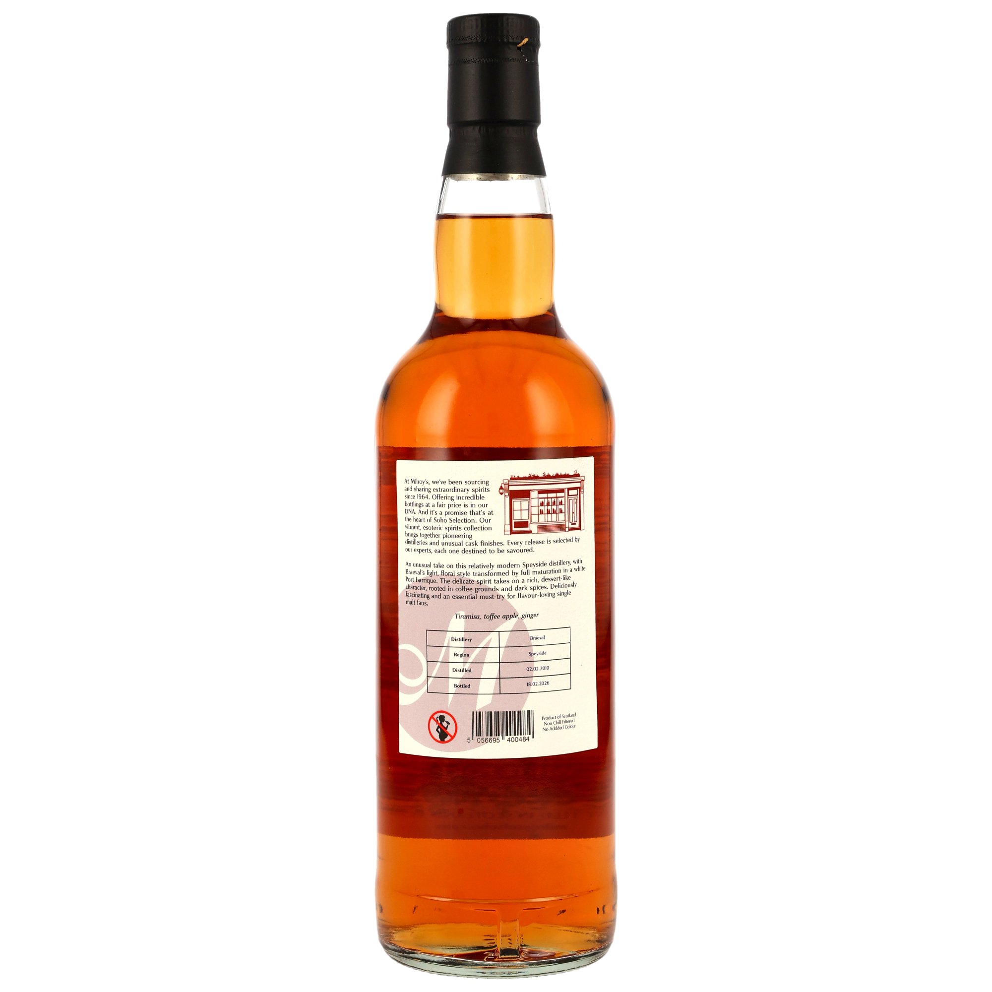 Braeval 2010/2026 - 16 y.o. - 1st Fill White Port Barrique #3947 - Milroys