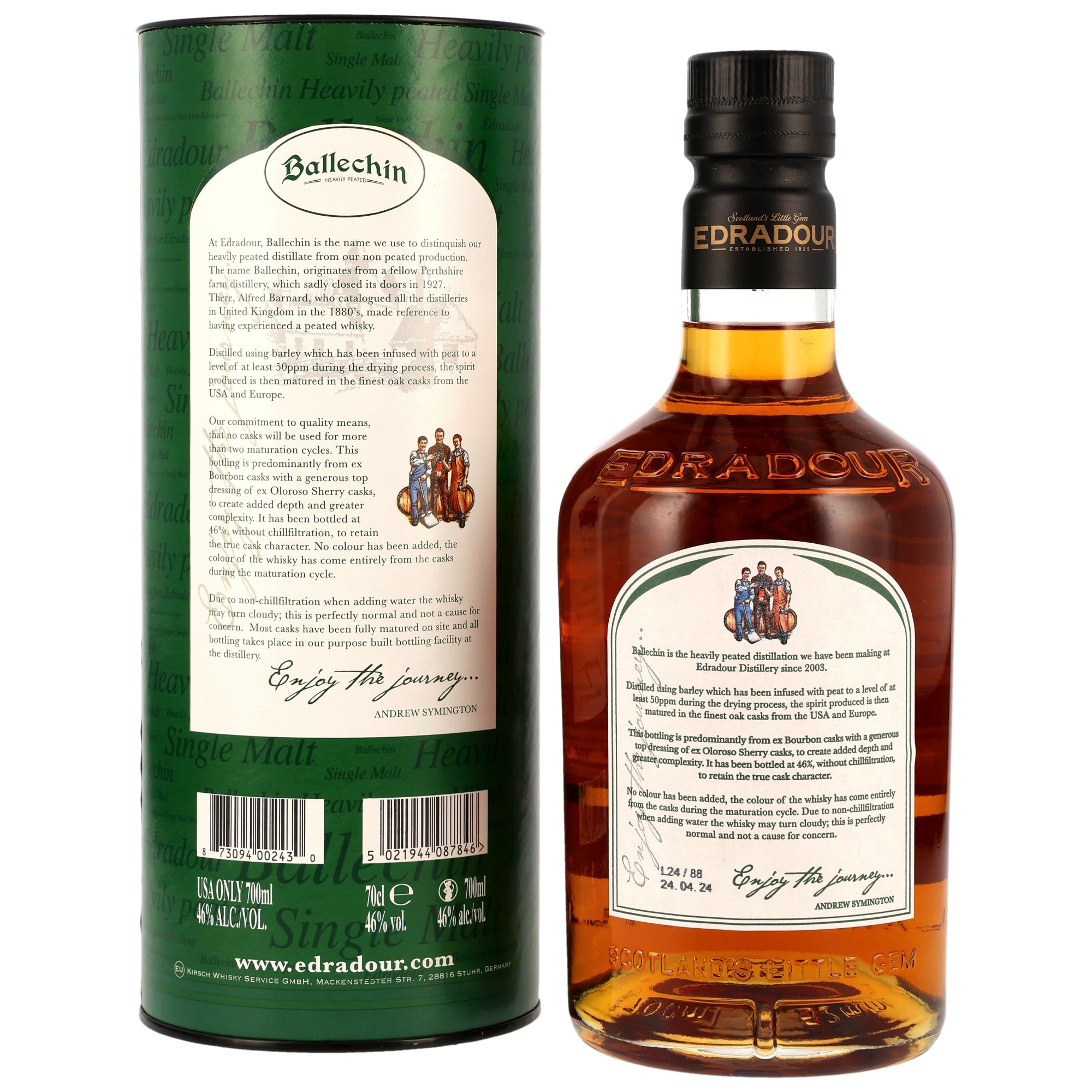 Ballechin 10 y.o. heavily peated