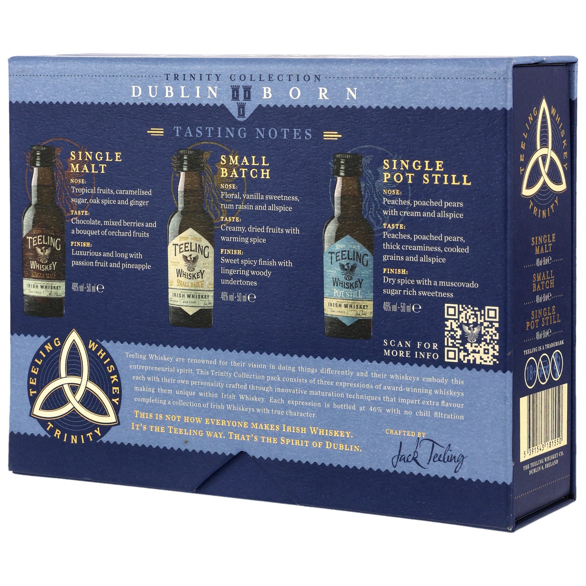 Teeling Collection 3 x 0,05 - neue Ausstattung