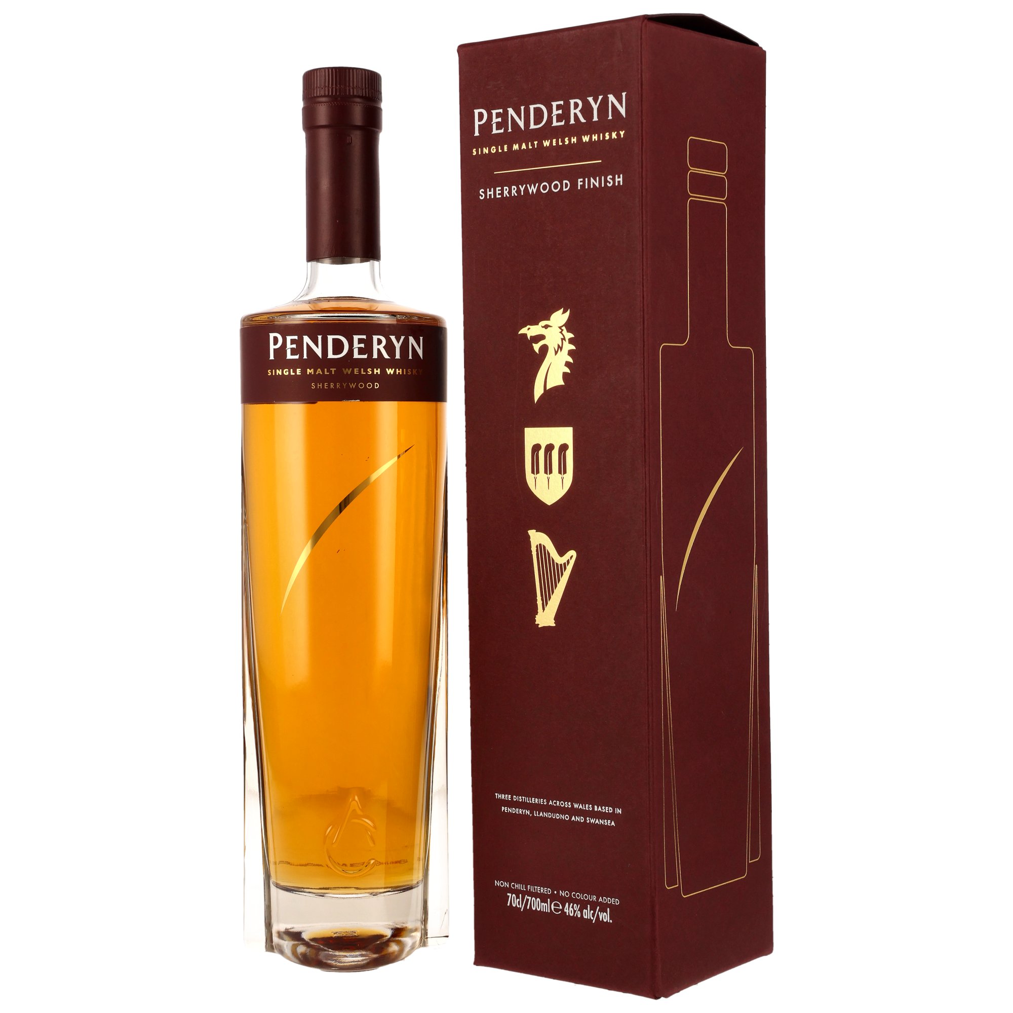 Penderyn Sherrywood Single Malt Welsh Whisky - neue Ausstattung 2026