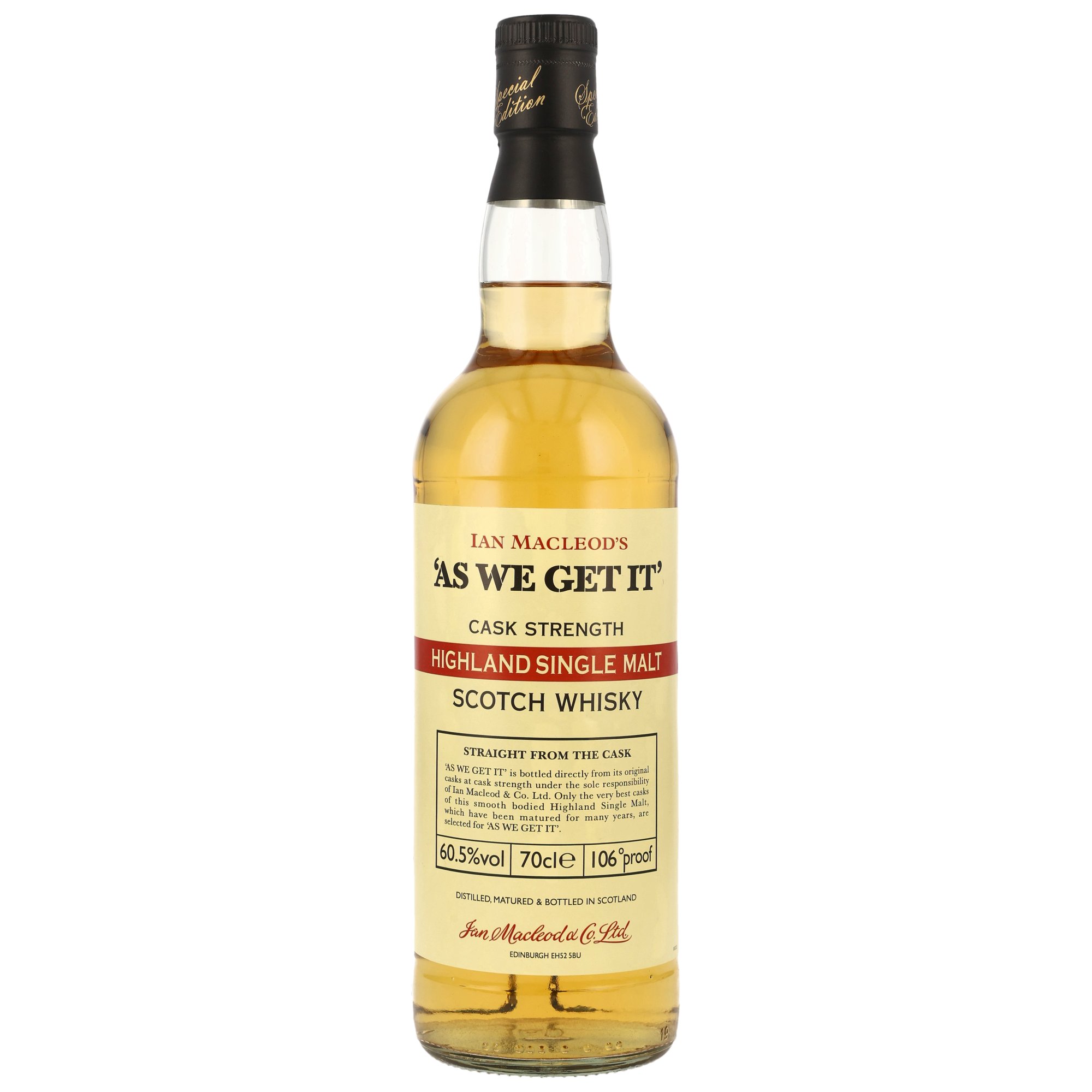Ian Macleod's As we get it / HIGHLAND Single Malt - 60,5%