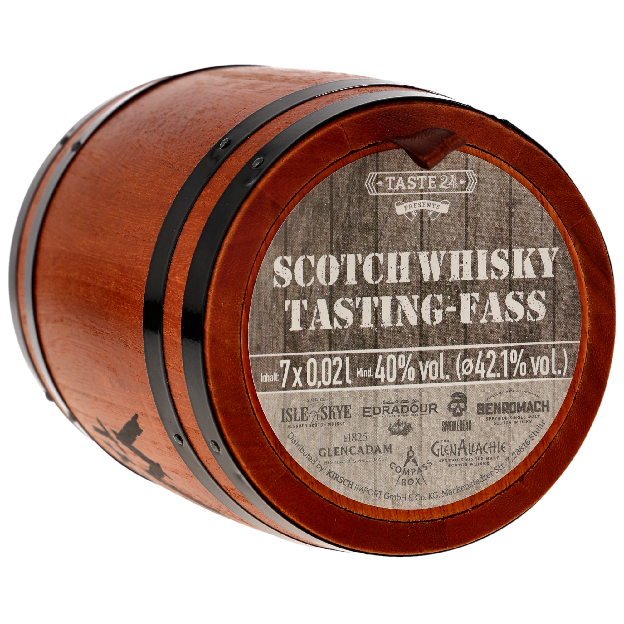 Scotch Whisky Tasting Fass 7x 0,02l