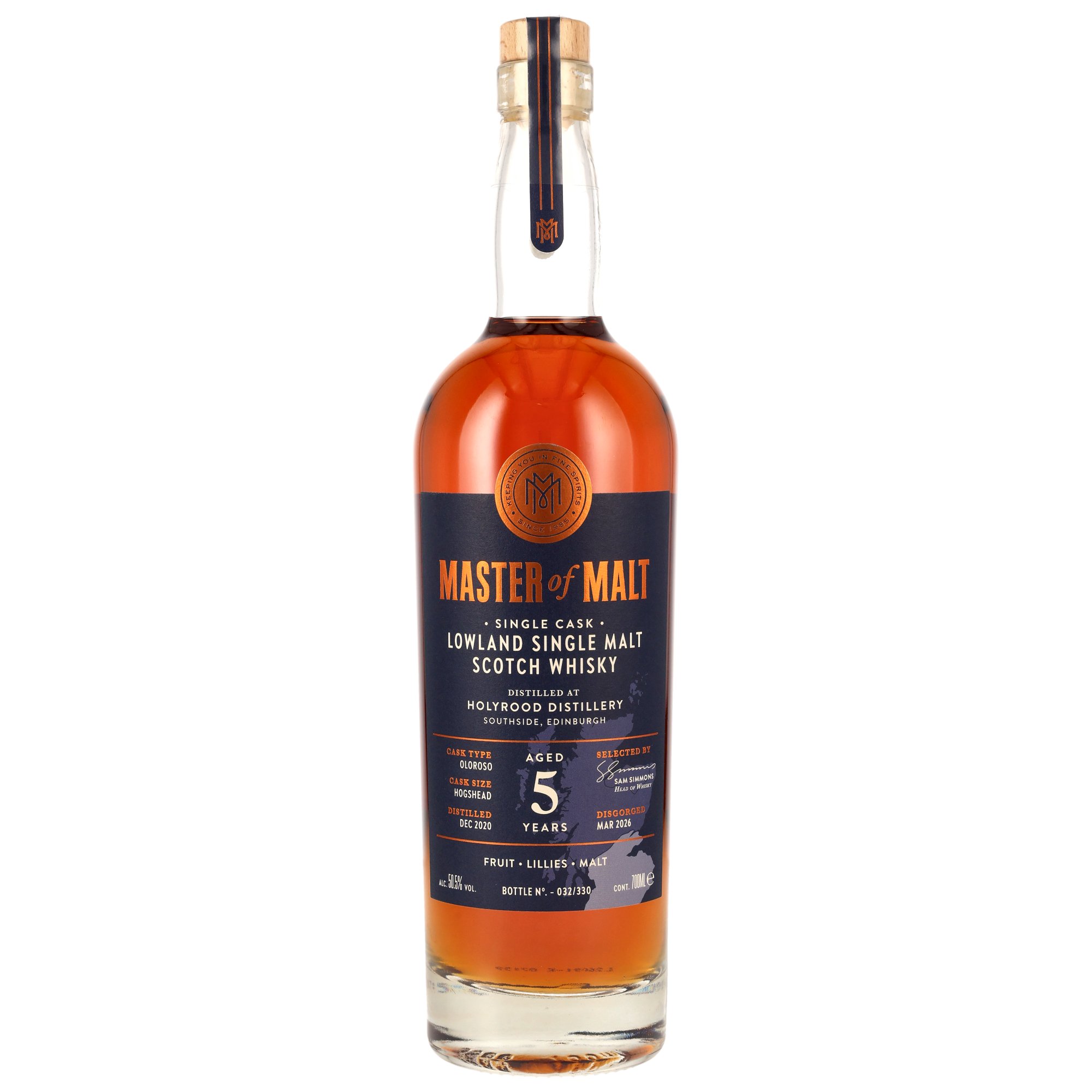 Master of Malt Holyrood 5YO