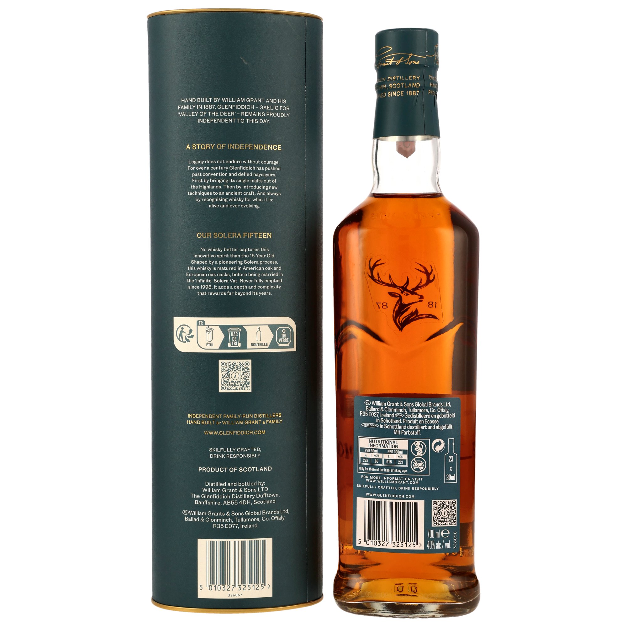 Glenfiddich 15 y.o. Solera Neue Ausstattung 2026