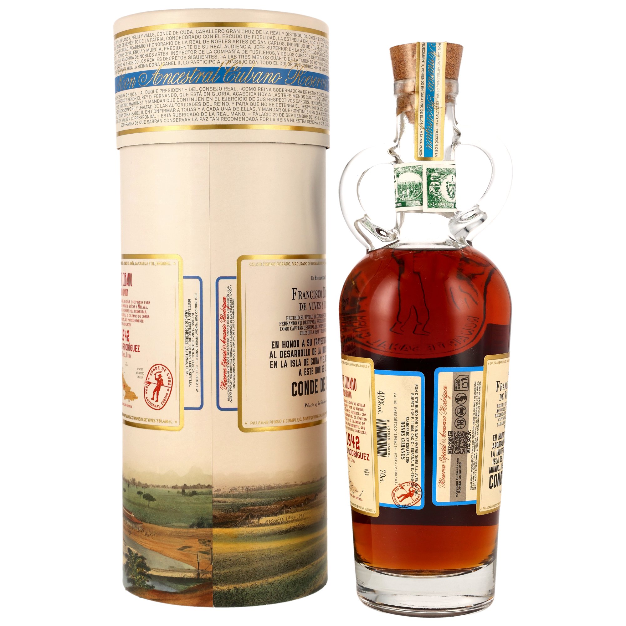 Conde de Cuba Ron Ancestral Cubano Reserva Especial