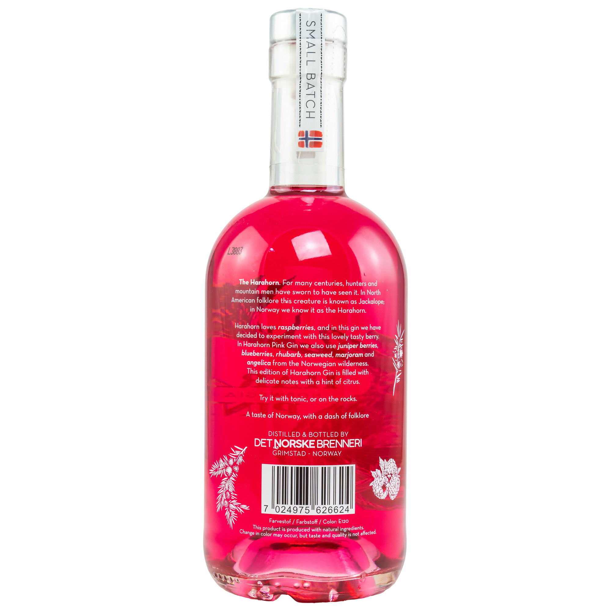 Harahorn Pink Gin - 40%