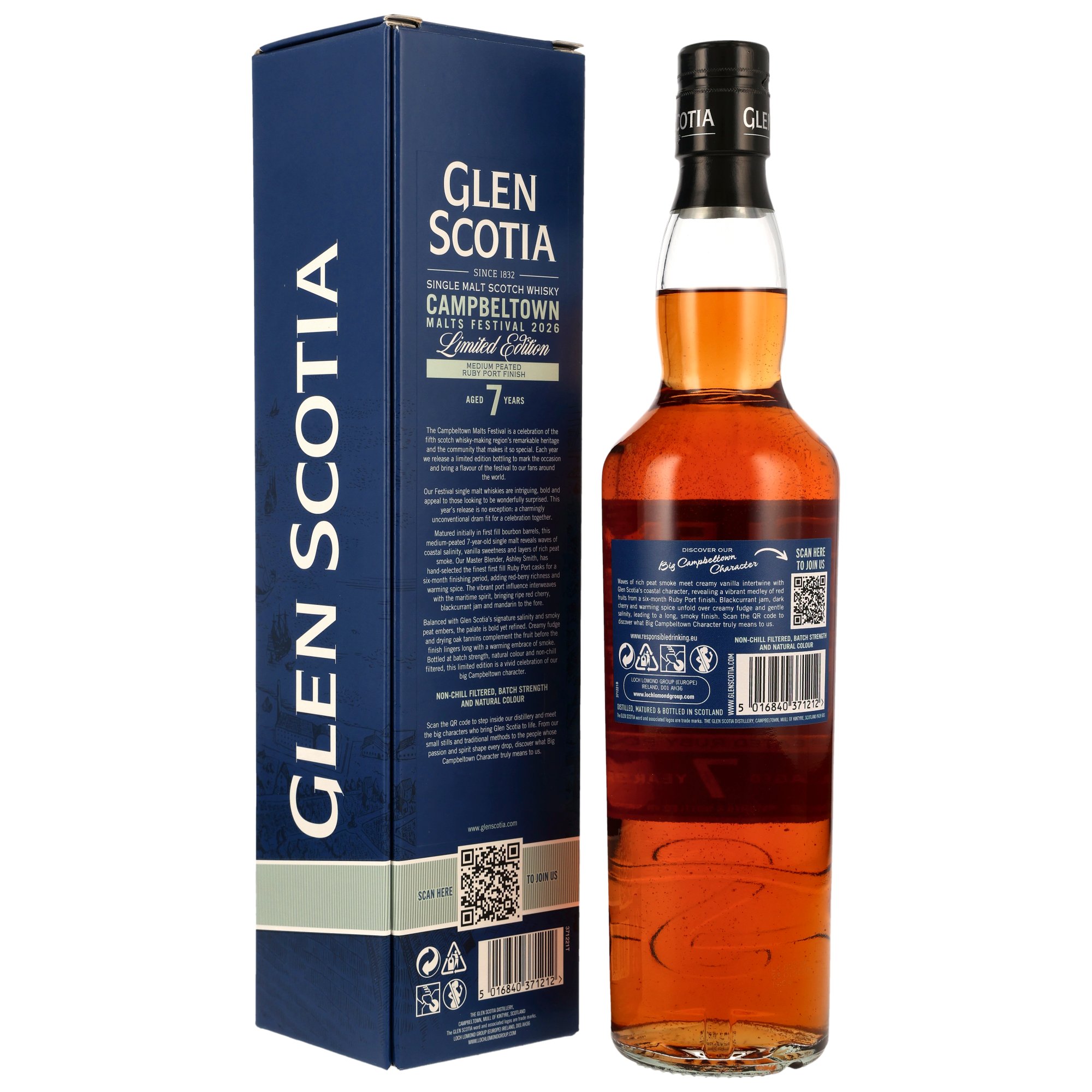 Glen Scotia 7 y.o. - Medium Peated Ruby Port Finish - Campbeltown Malts Festival 2026
