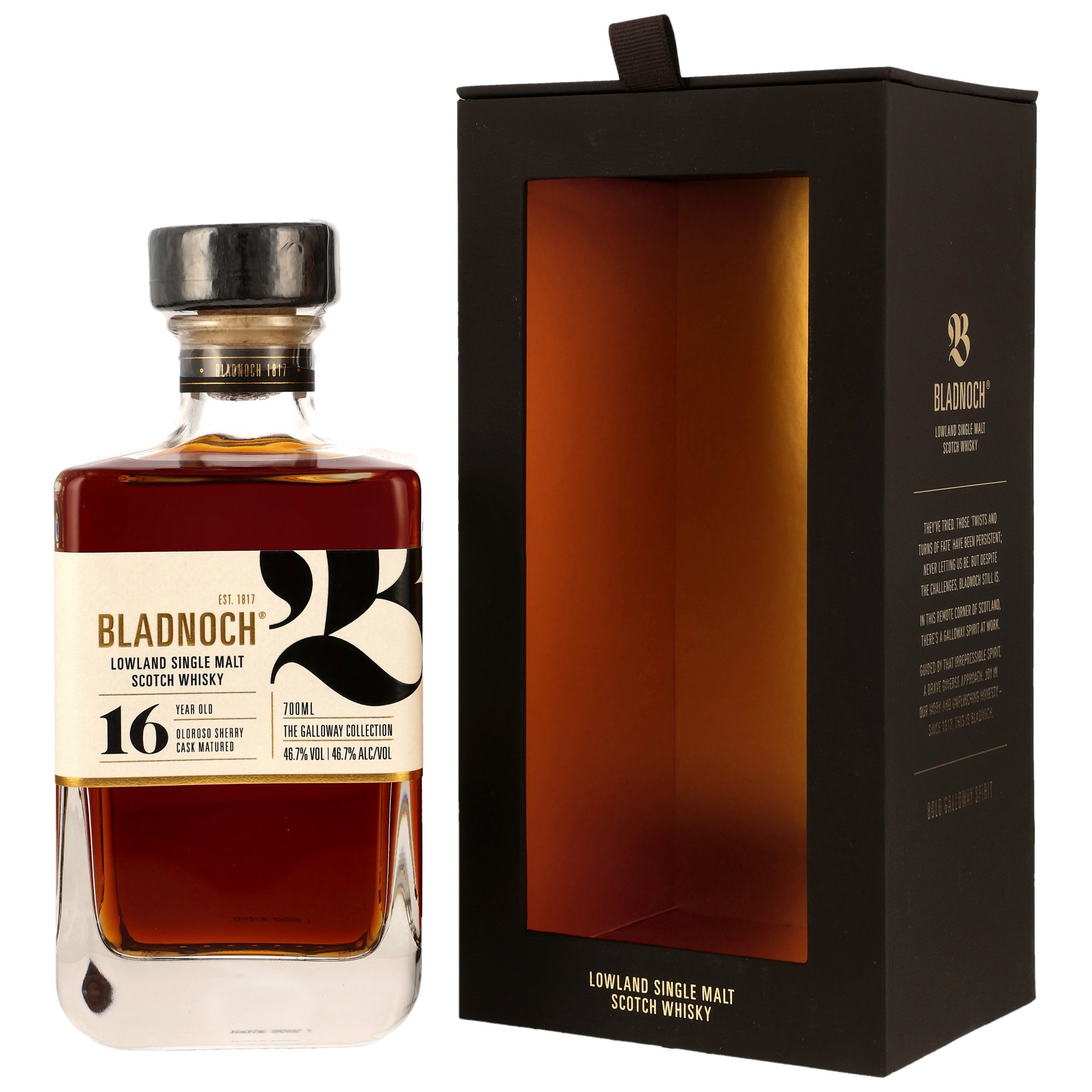 Bladnoch 16 y.o. Oloroso Sherry Casks - The Galloway Collection