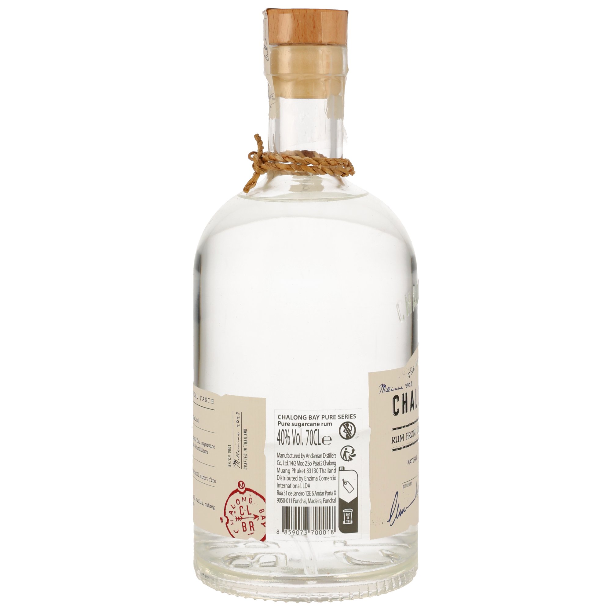 Chalong Bay Rum Thailand ohne Tube