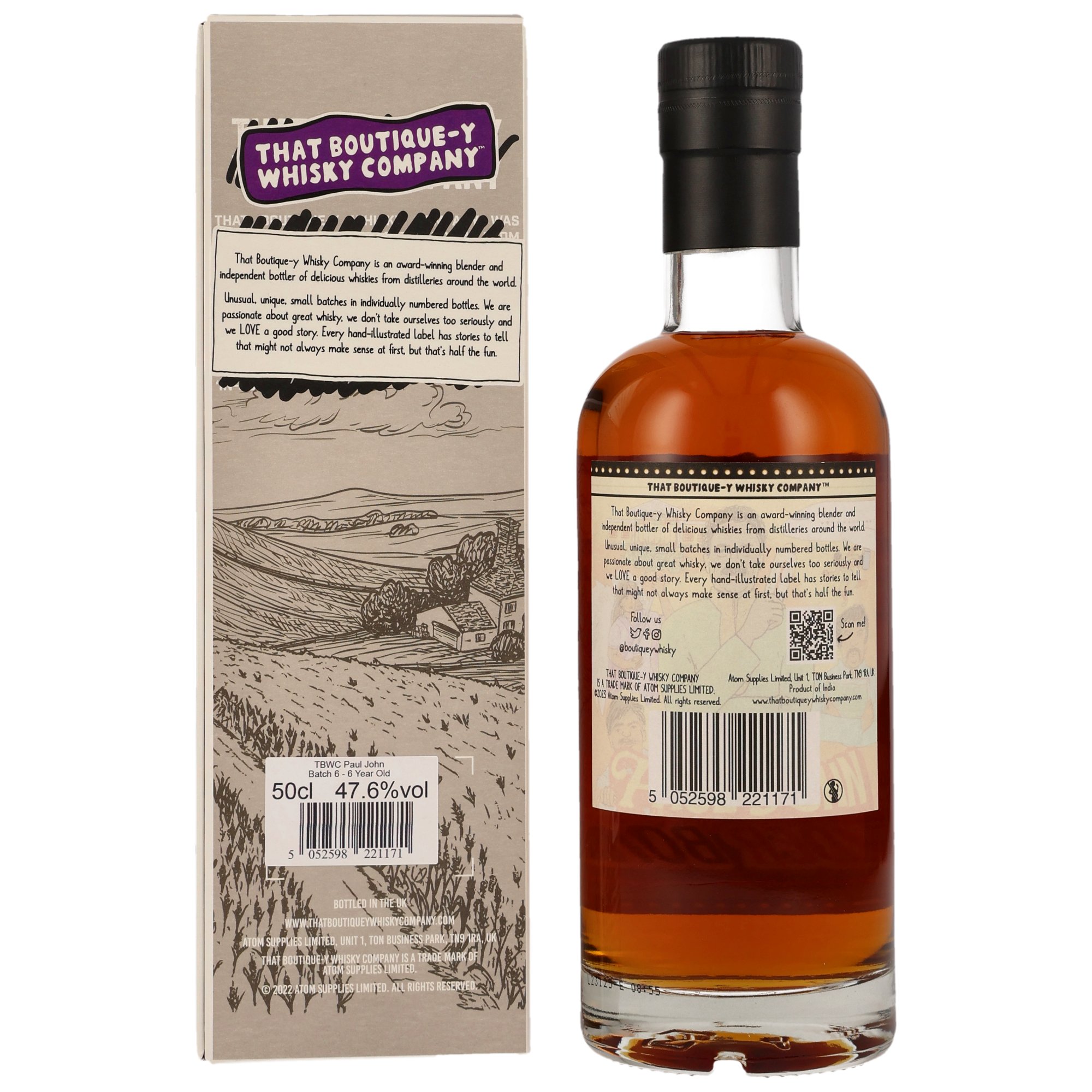Paul John 6 y.o. Batch 6 (That Boutique-y Whisky Company)