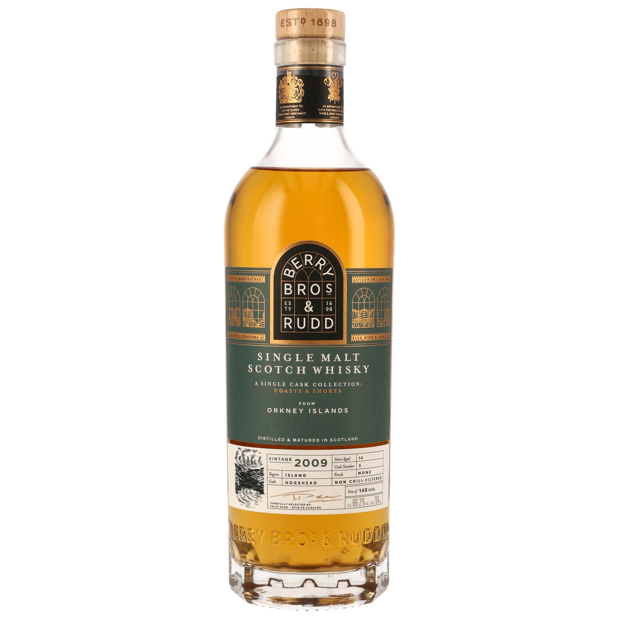 Orkney 2009/2024 - 14 y.o. - #3 Coasts & Shores (Berry Bros & Rudd)