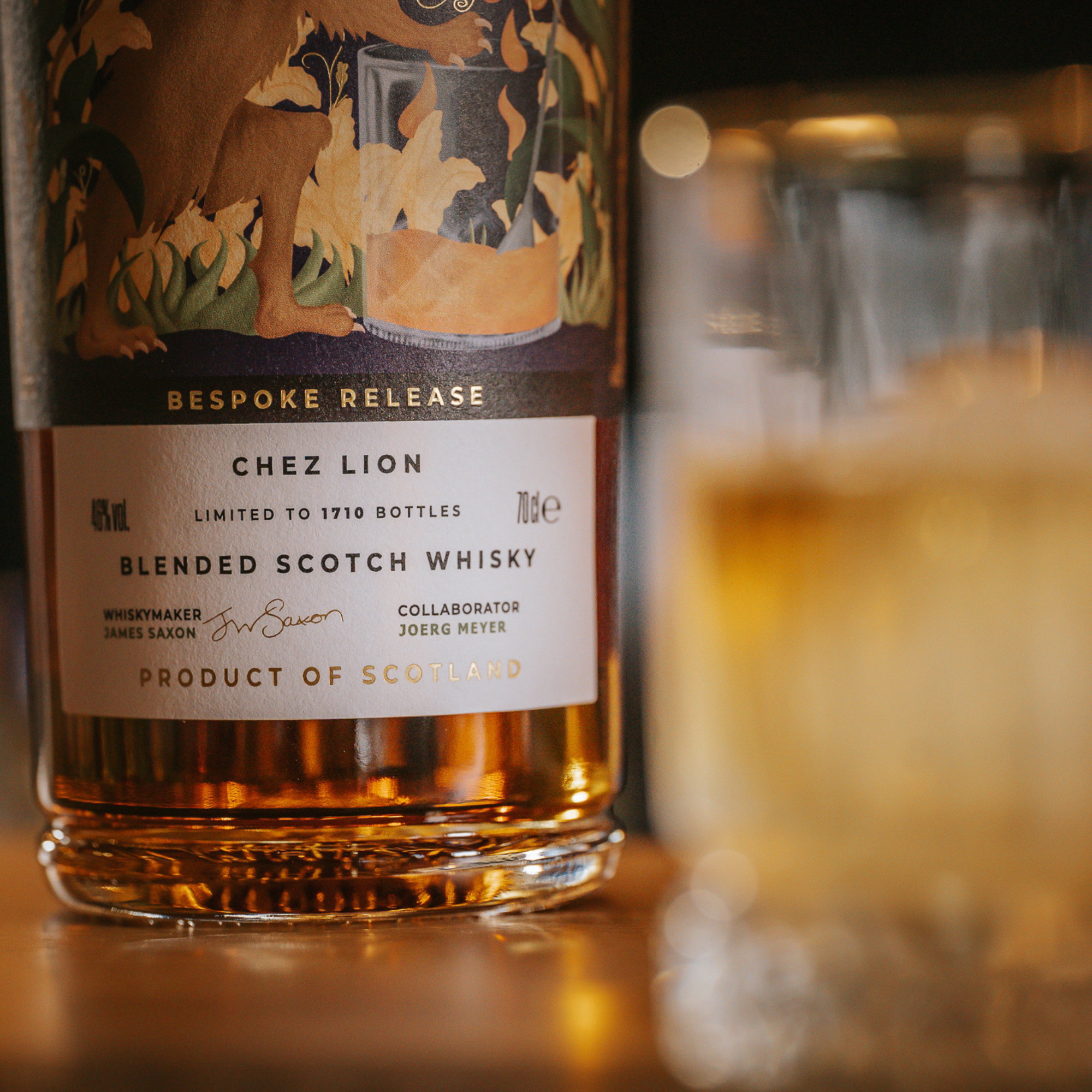 Compass Box Chez Lion Bespoke Release Blended Malt