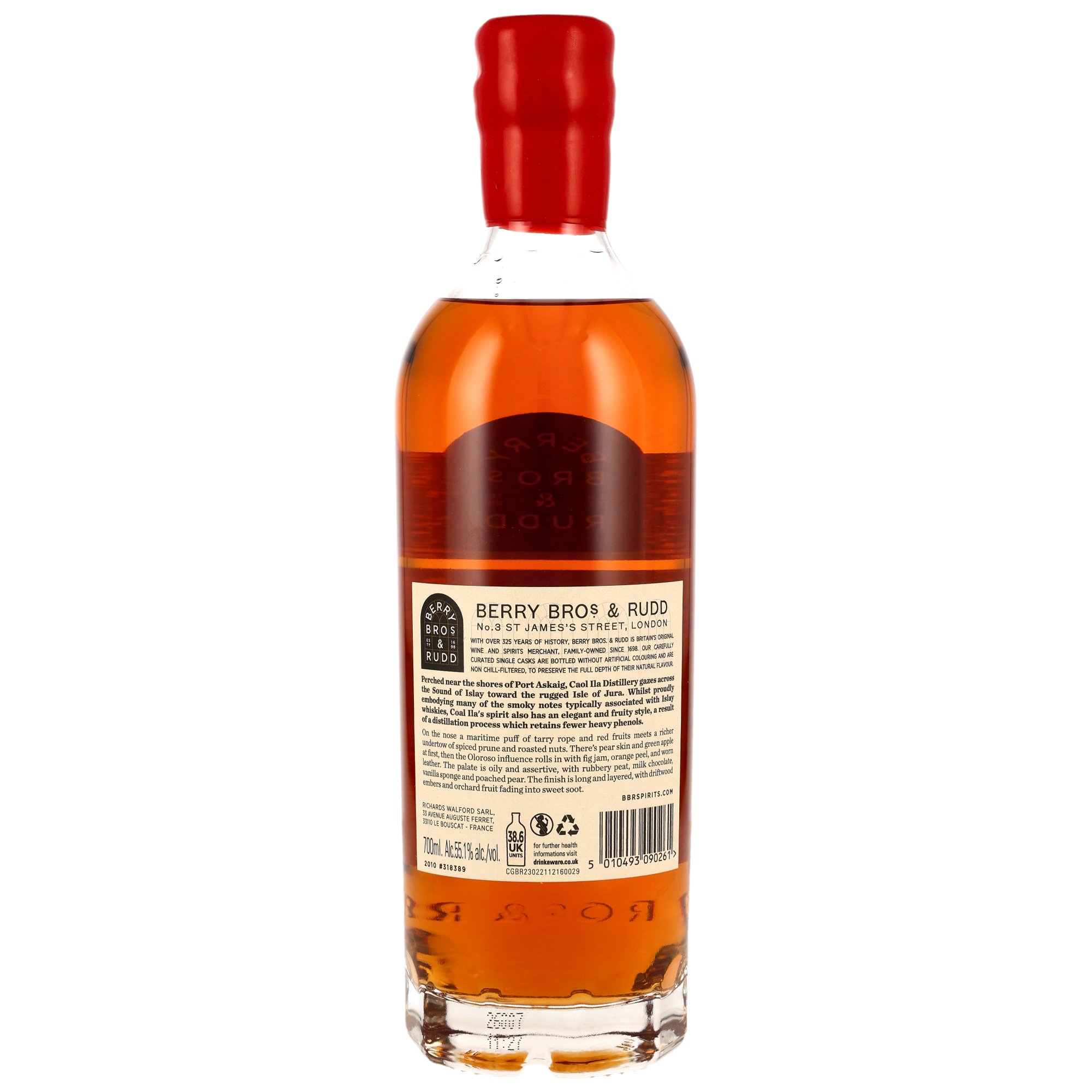Caol Ila 2010/2026 - 15 y.o. - Oloroso Sherry Cask Finish #318389 (Berry Bros. & Rudd) - Year of the Horse
