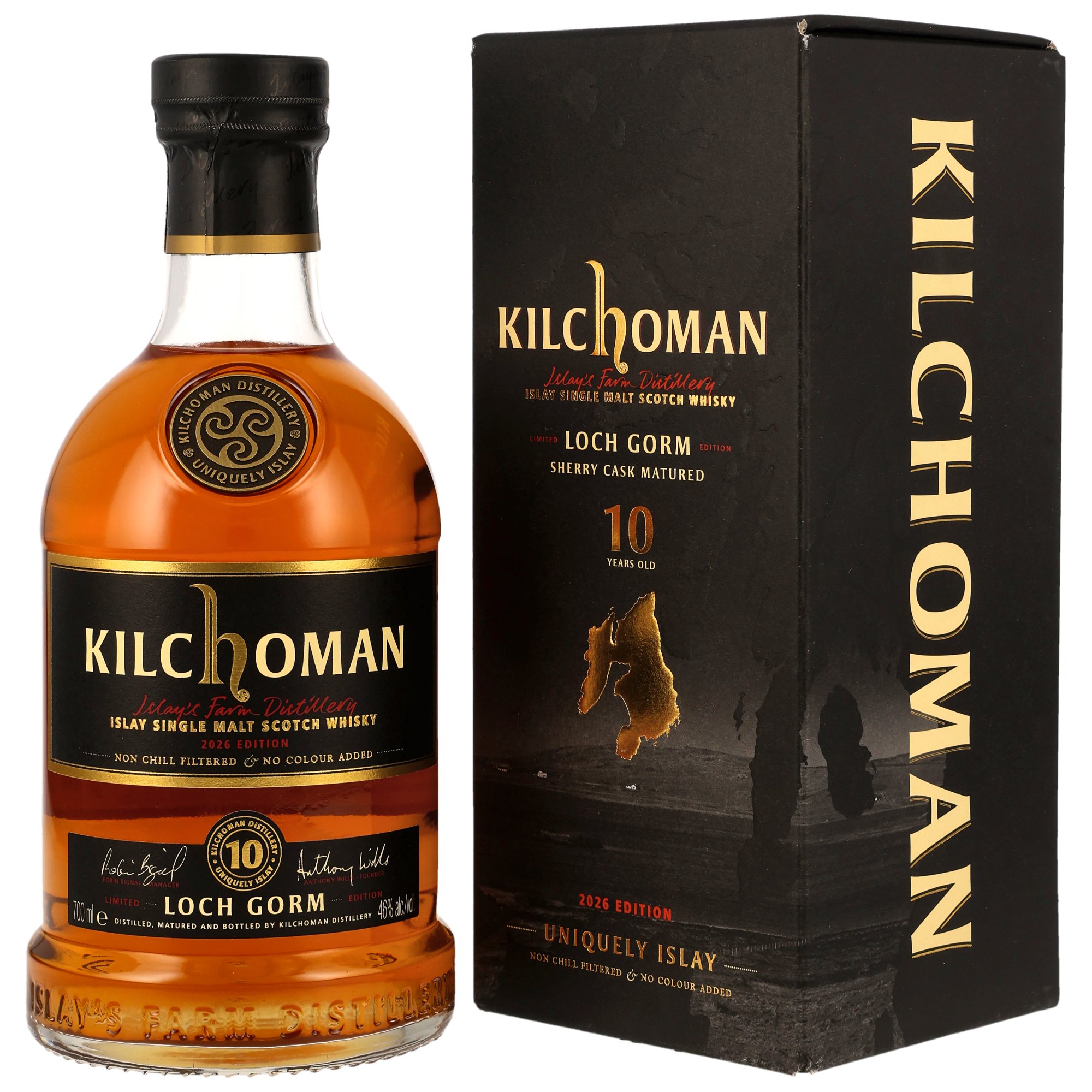 Kilchoman Loch Gorm 10 y. o. - Oloroso Sherry Butts - 2026 Limited Edition