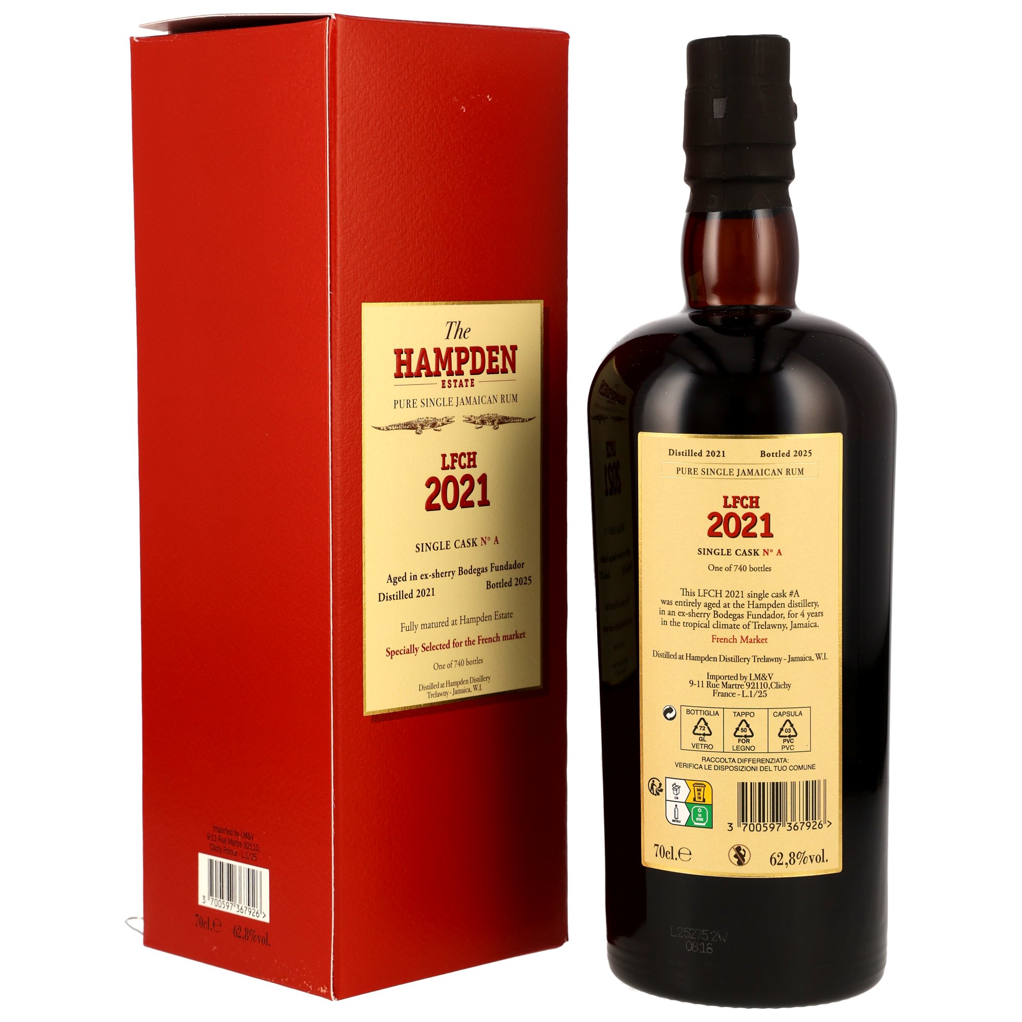 Hampden 2021/2025 LFCH - Sherry Bodegas Fundador #A