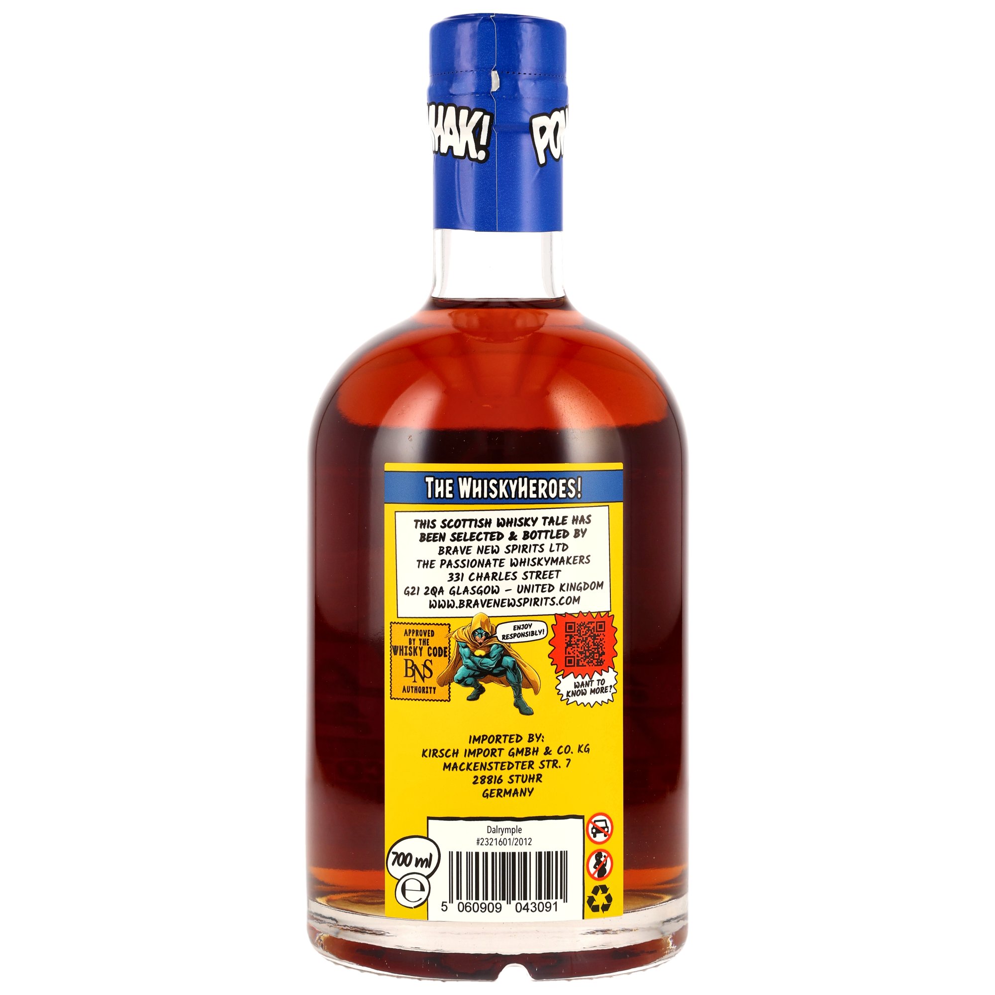 Dalrymple 13 y.o. Whiskyheroes: The Quiet Blade - Brave New Spirits - Exclusive for Germany