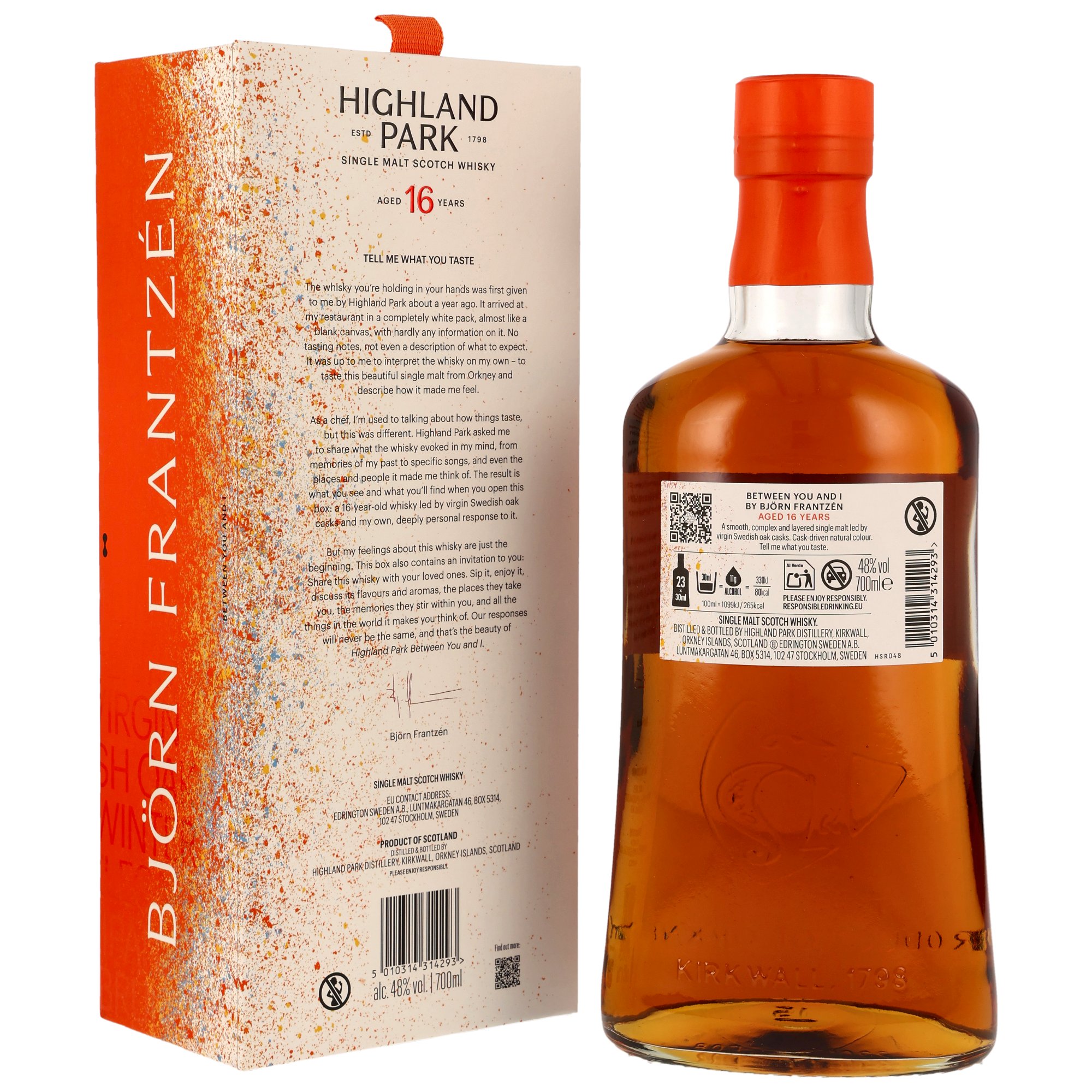Highland Park 16 y.o. Between You and I - Virgin Swedish Oak Casks