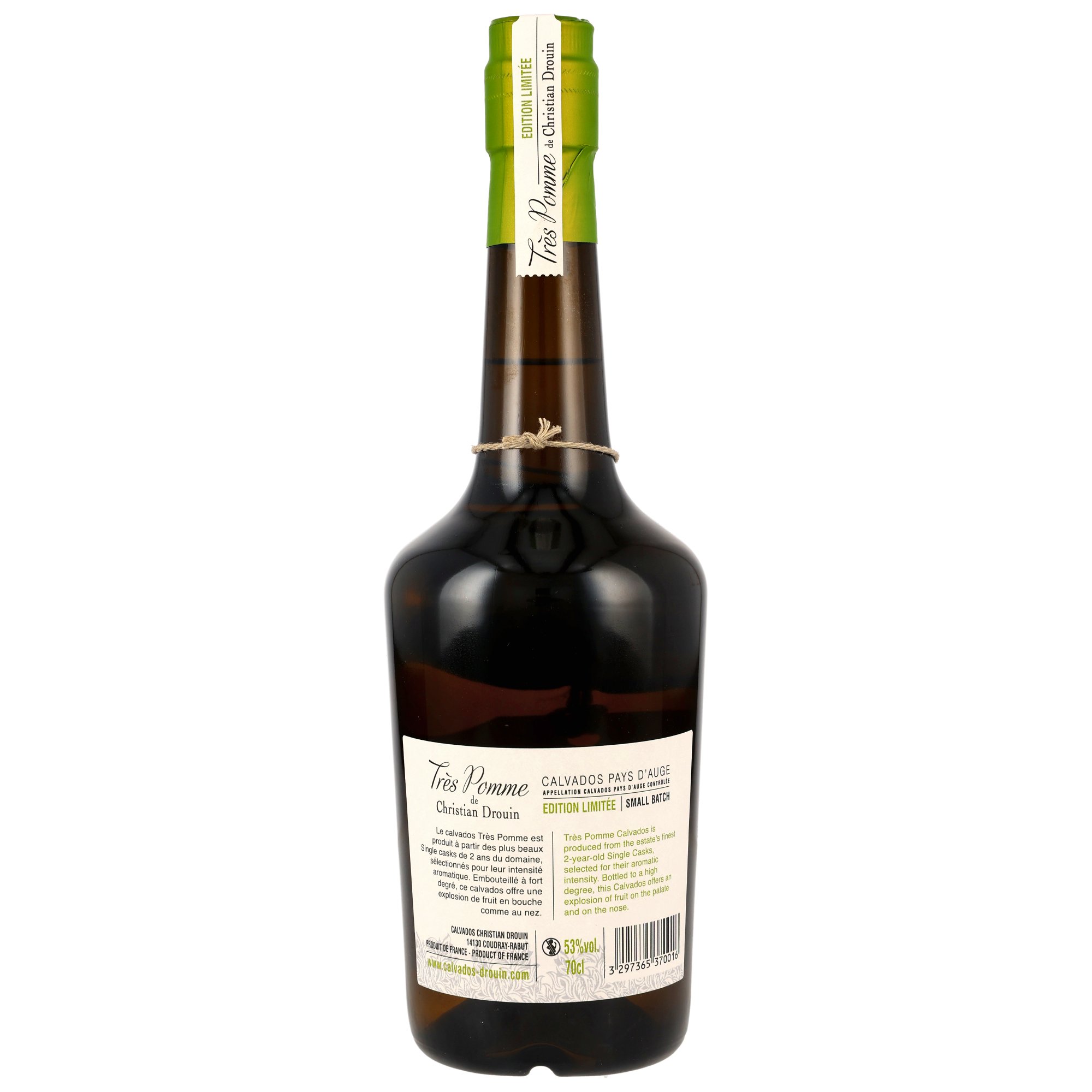 Christian Drouin Tres pomme Calvados Pays d'Auge