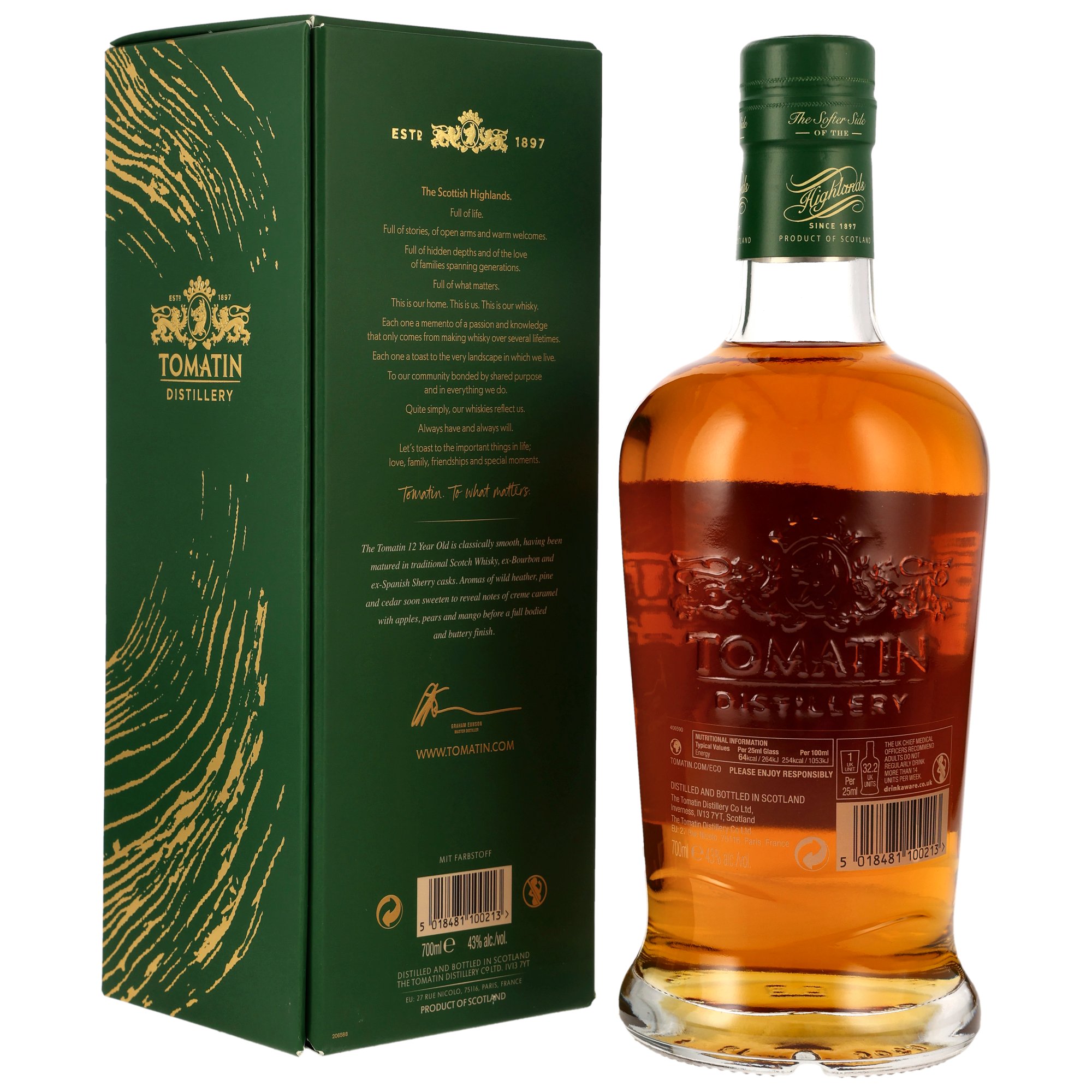 Tomatin 12 y.o. Triple Cask