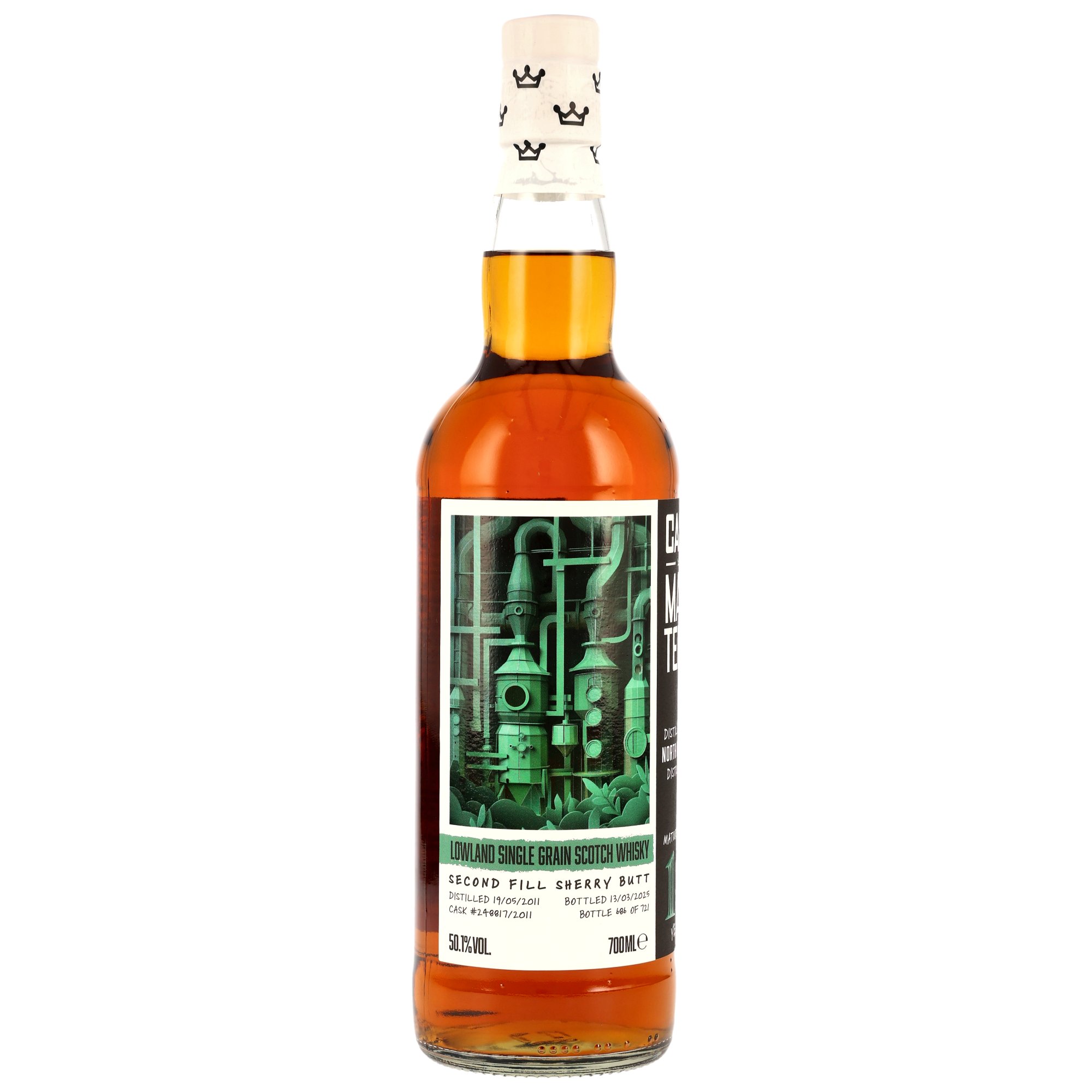 North British 2011/2025 - 13 y.o. - 2nd Fill Sherry Butt #248817/2011 - Cask Masters - Brave New Spirits