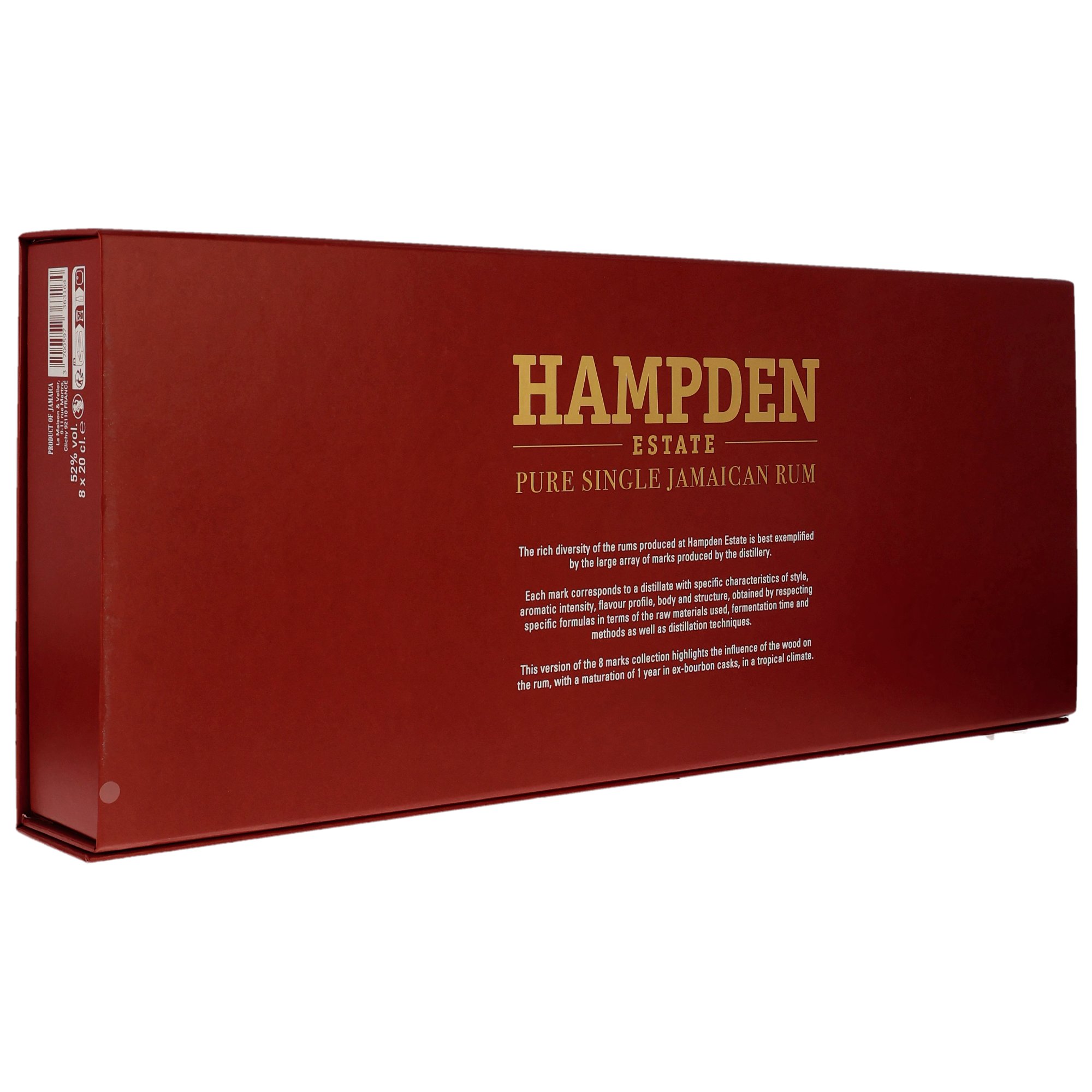 Hampden 8 Marks Collection 8x0,2l Aged 1 Year in Ex-Bourbon Casks