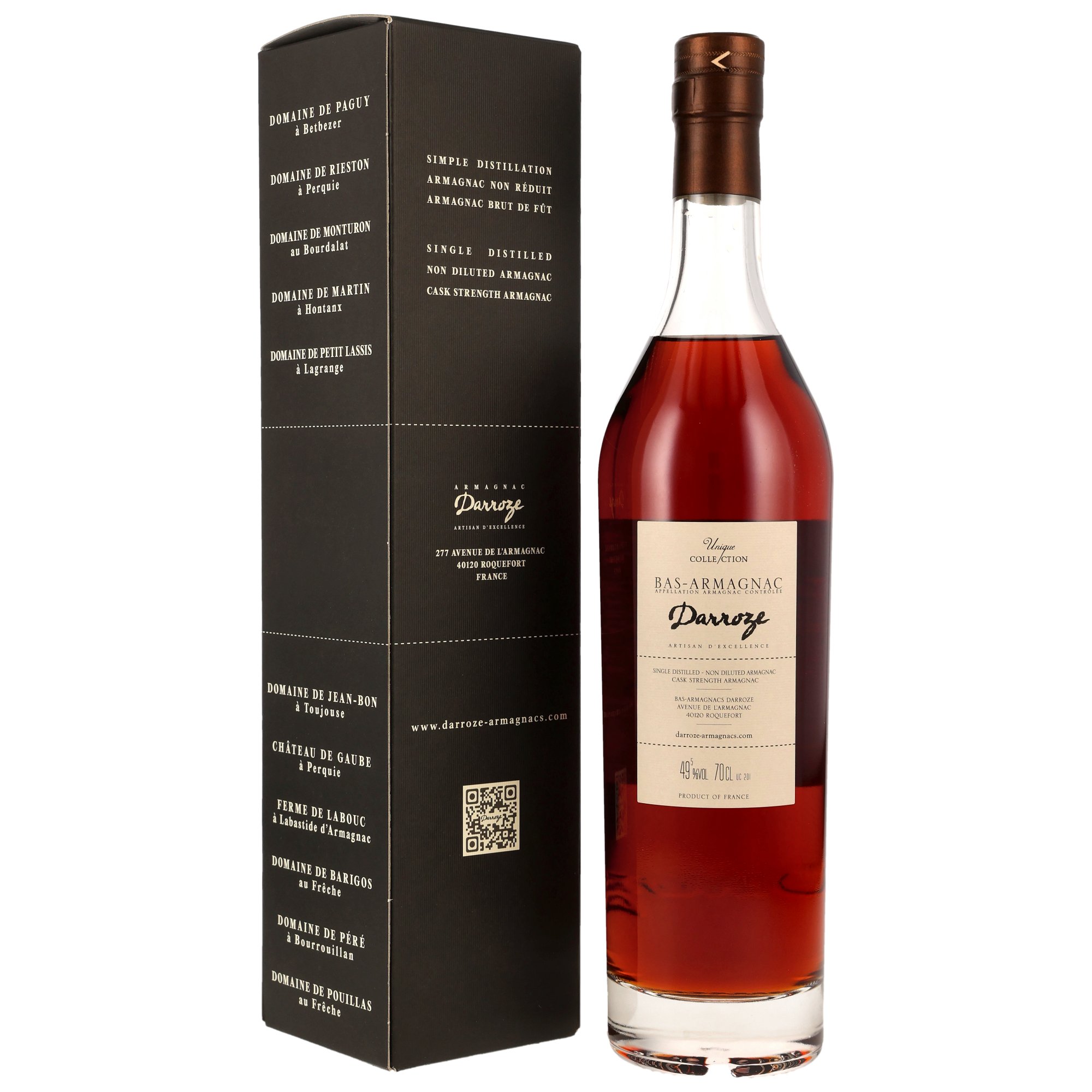 Domaine de Cantau 1986/2026 - 40 y.o. - Armagnac Darroze