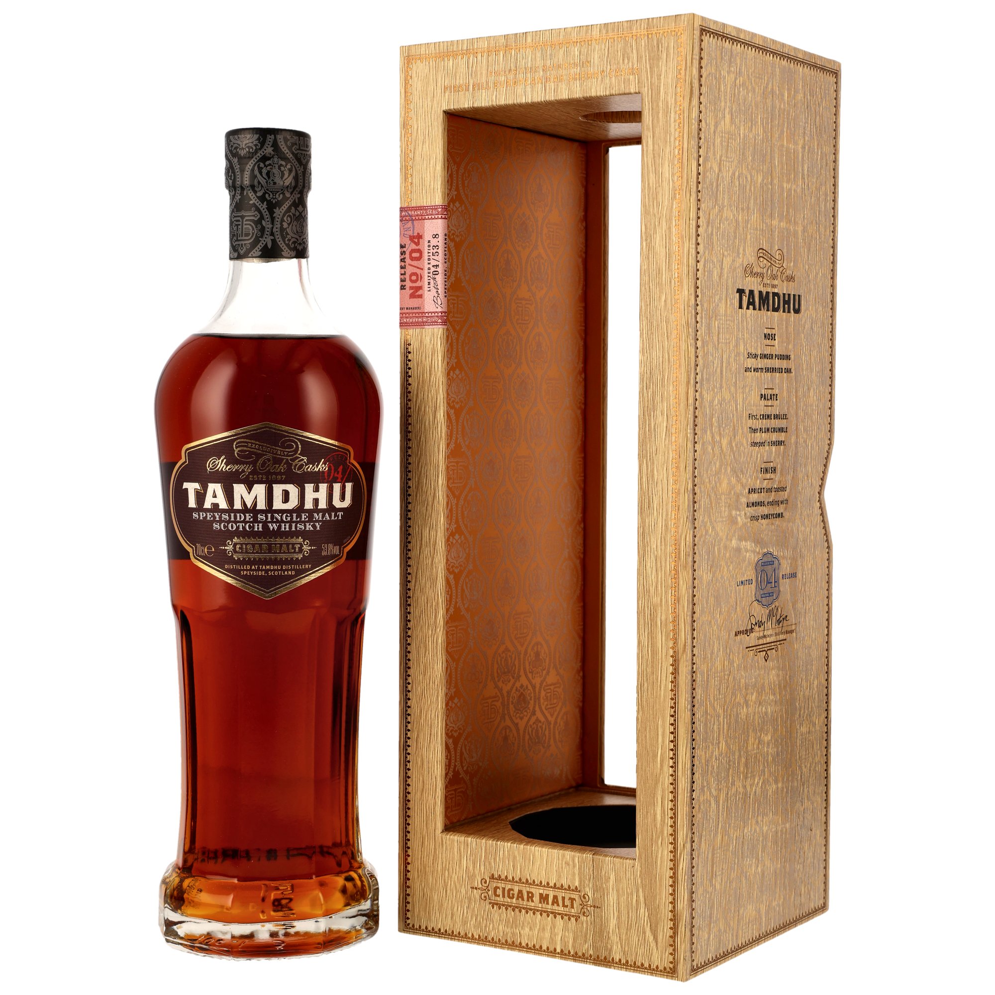 Tamdhu Cigar Malt - Batch 4 - Sherry Oak Casks