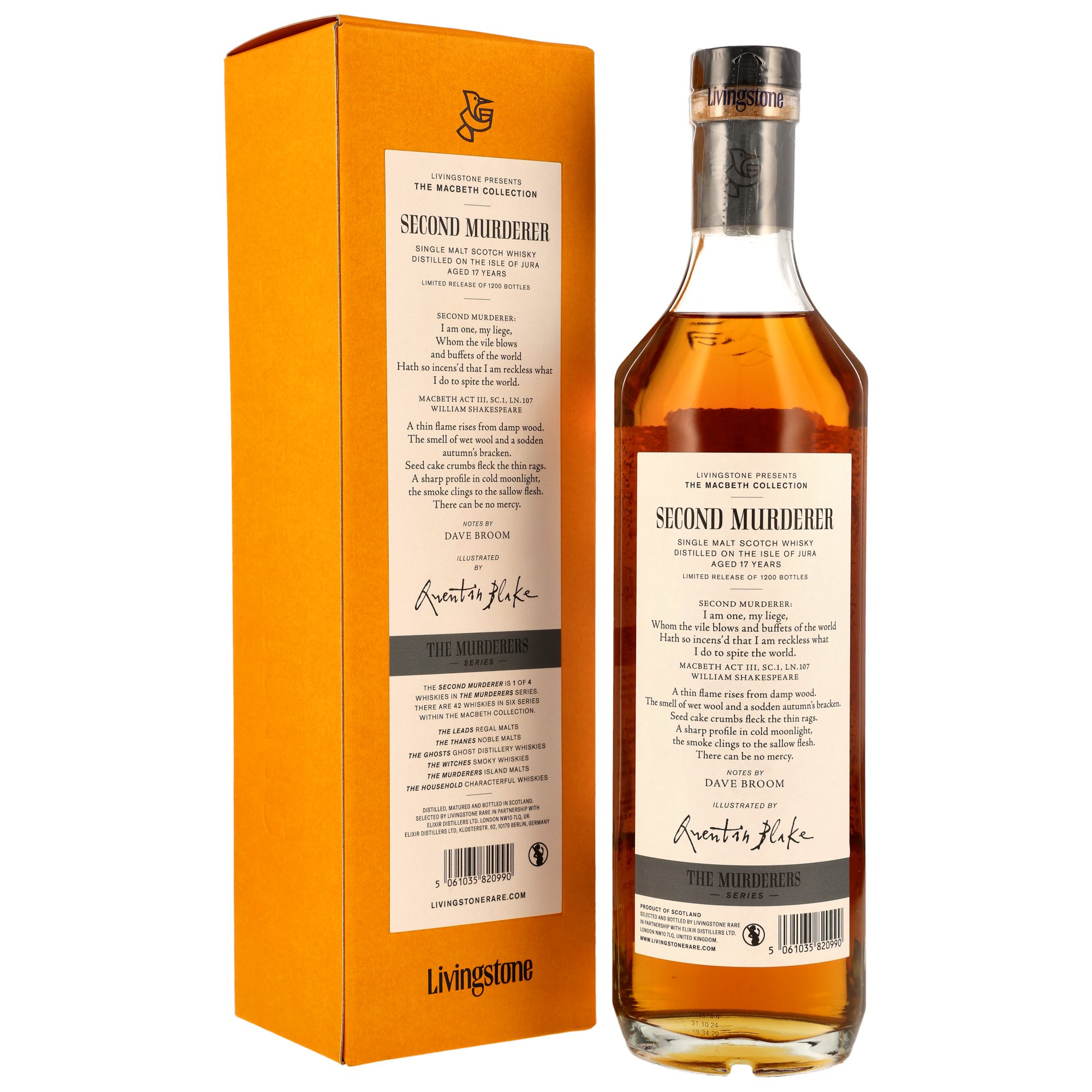 Isle of Jura 17 y.o. (Second Murderer) - Macbeth Collection Act Two