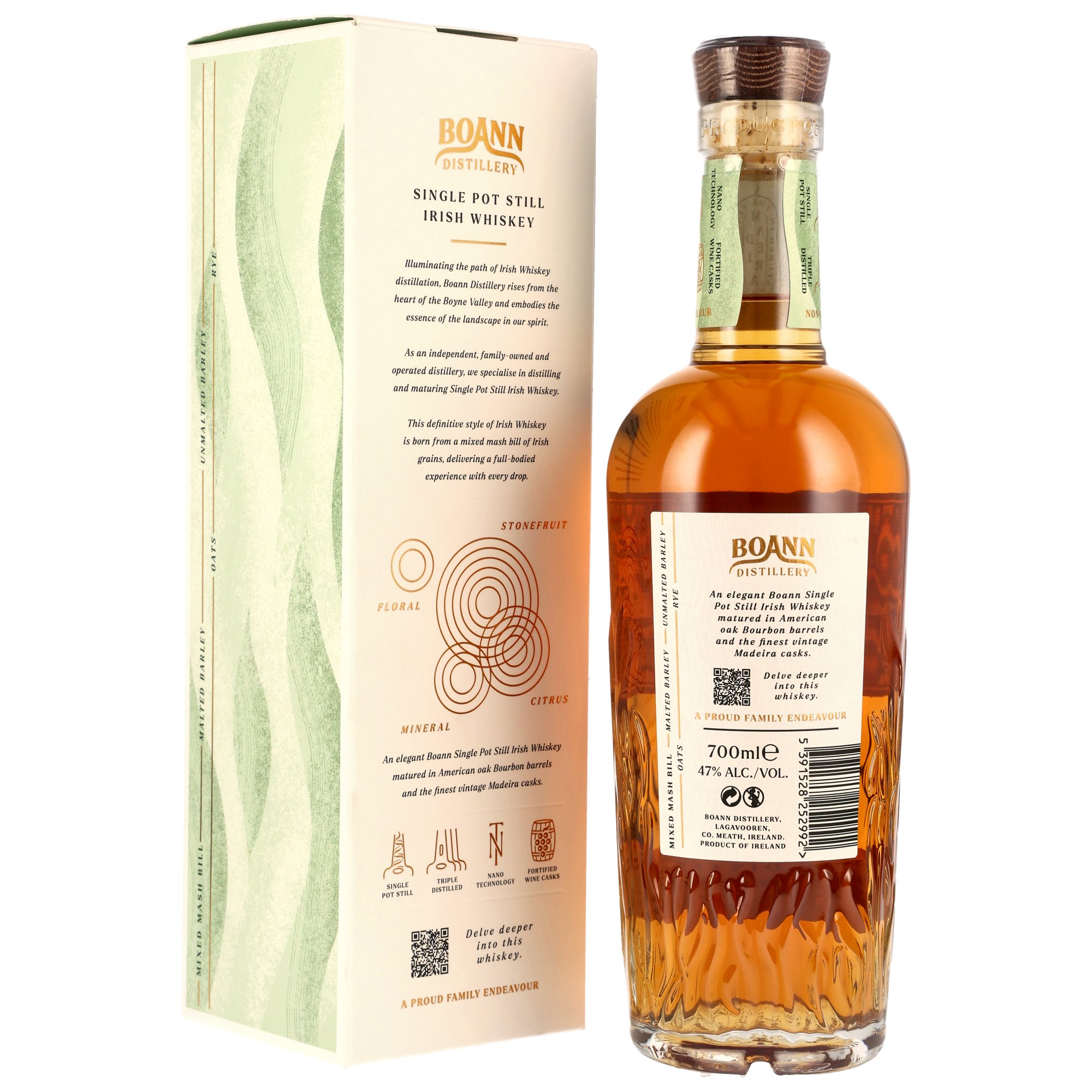 Boann Irish Whiskey Madeira Casks
