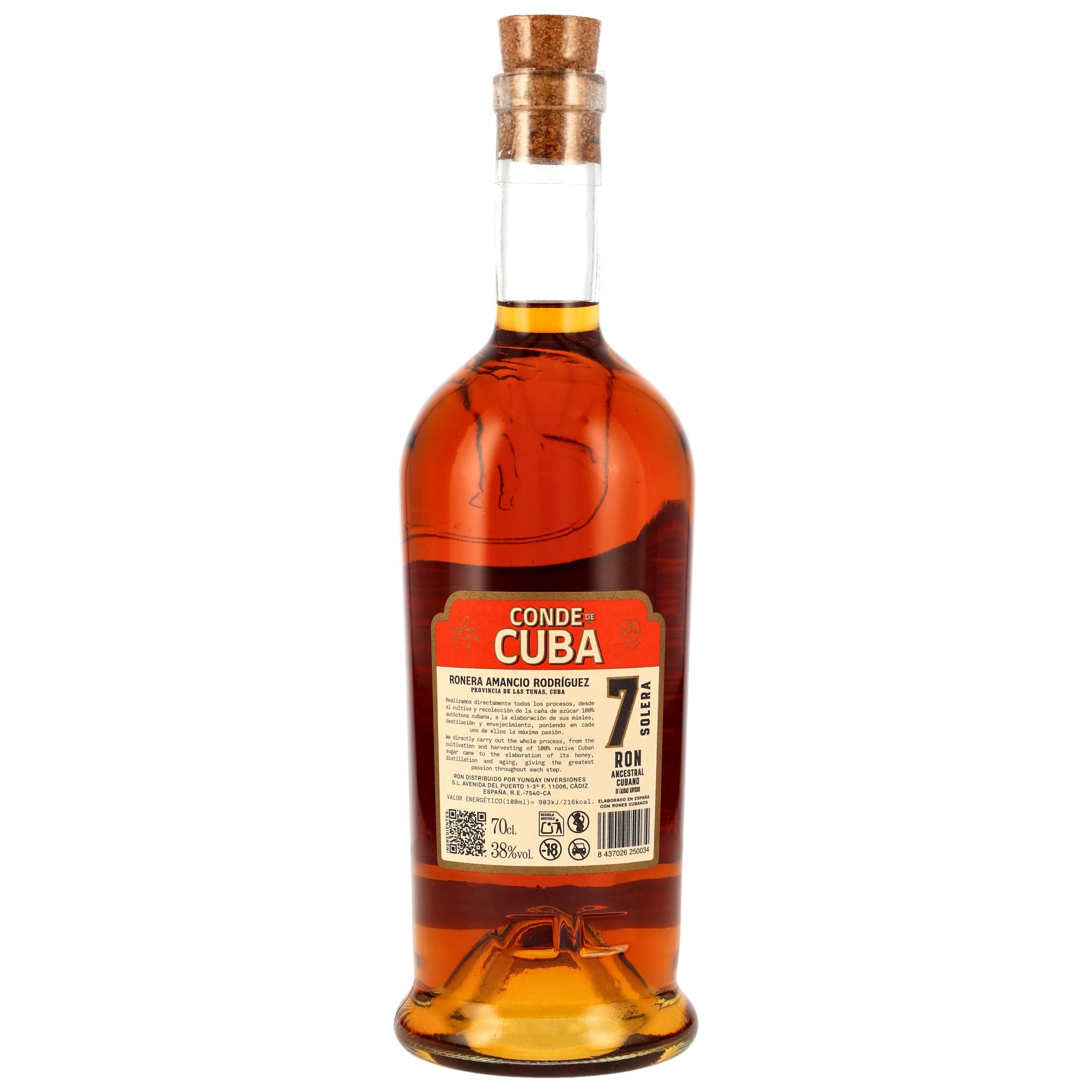 Conde de Cuba 7 Jahre - Neue Ausstattung 2026