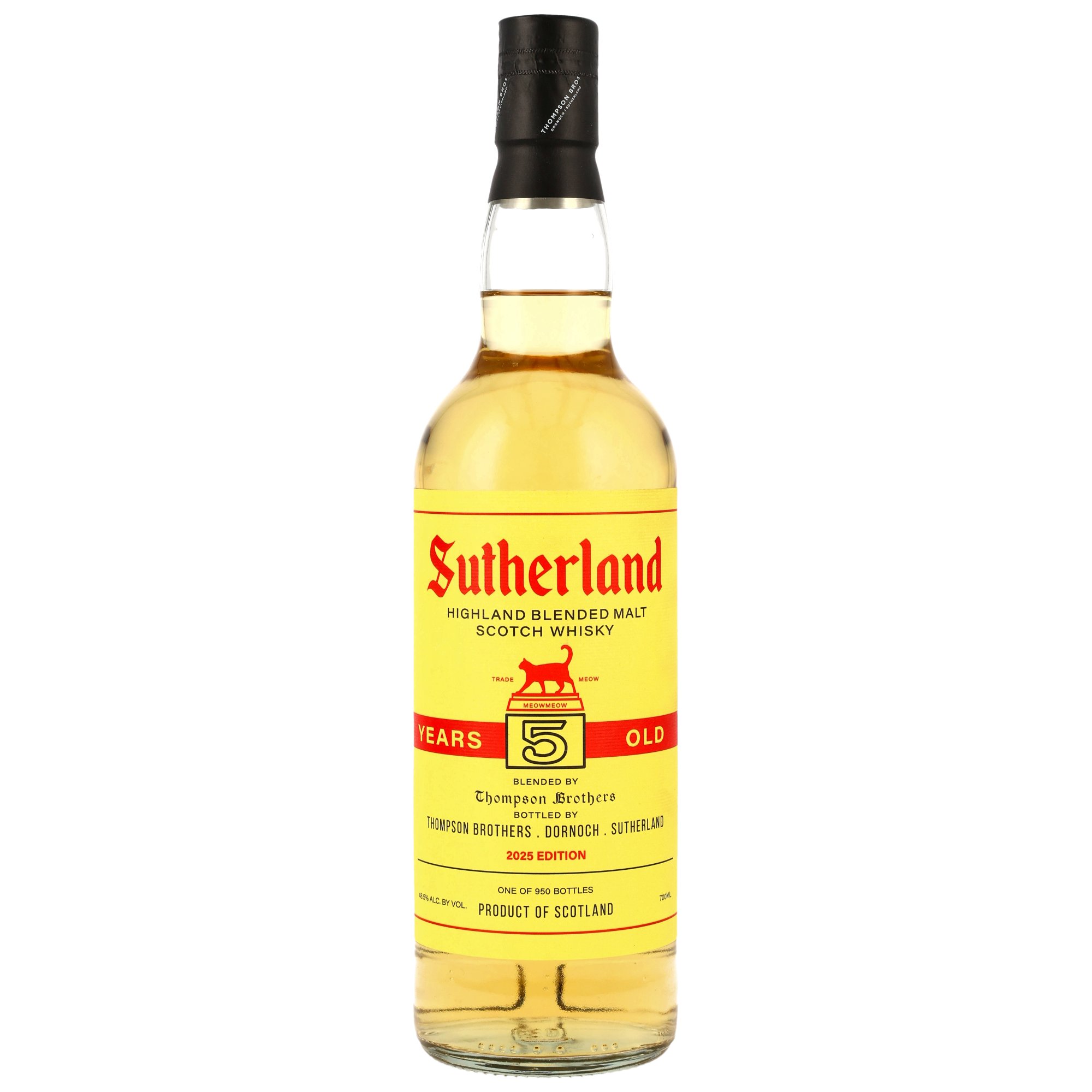 Sutherland 5 y.o. Highland Blended Malt Whisky - Thompson Bros. (2025)