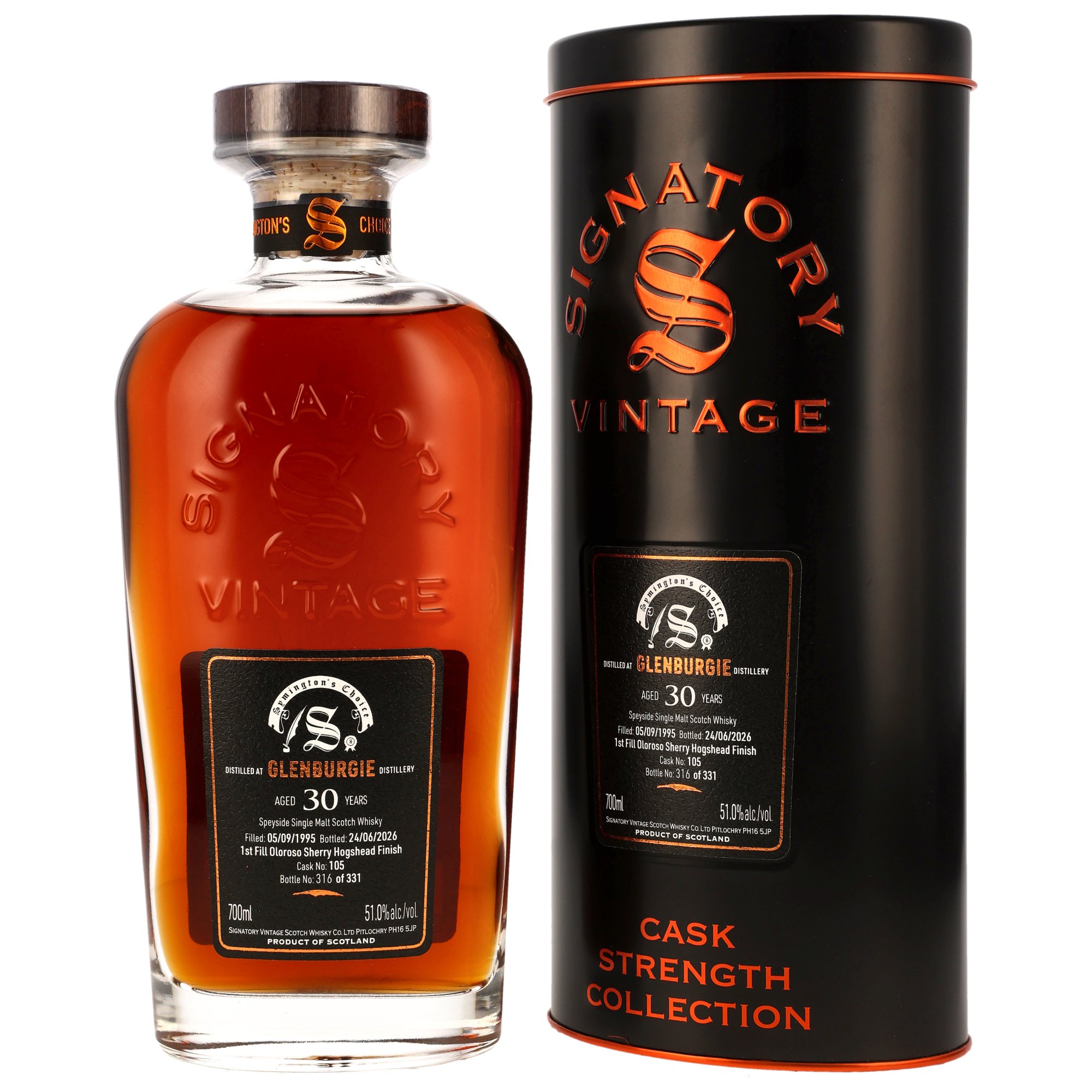 Signatory Vintage Glenburgie 30YO