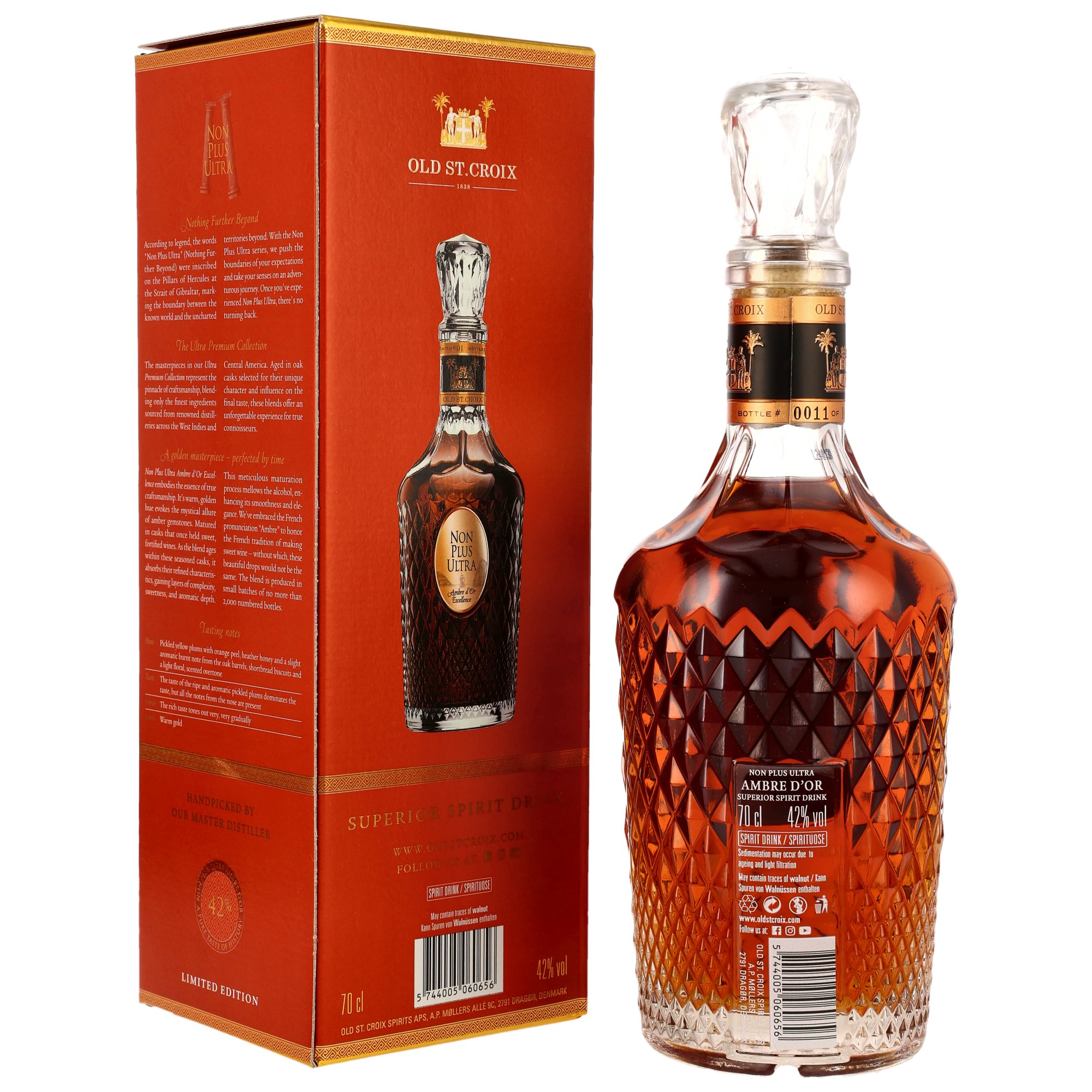 Old St. Croix (Riise) Non Plus Ultra Ambre dor Excellence