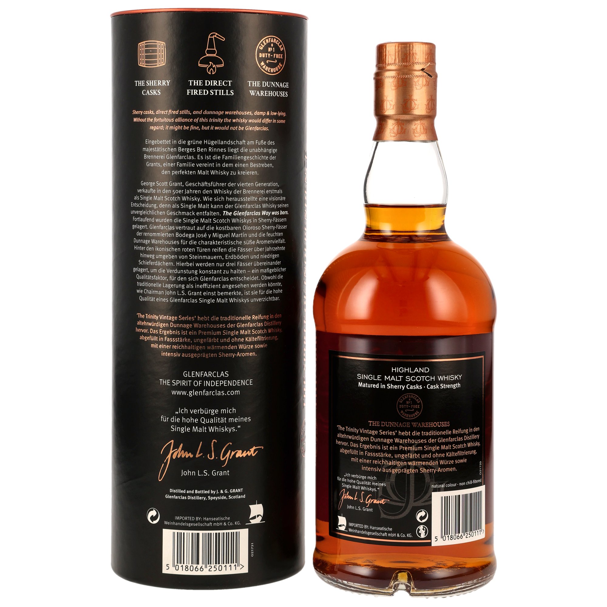 Glenfarclas 2014/2025 - Sherry Cask - The Trinity Vintage Series II