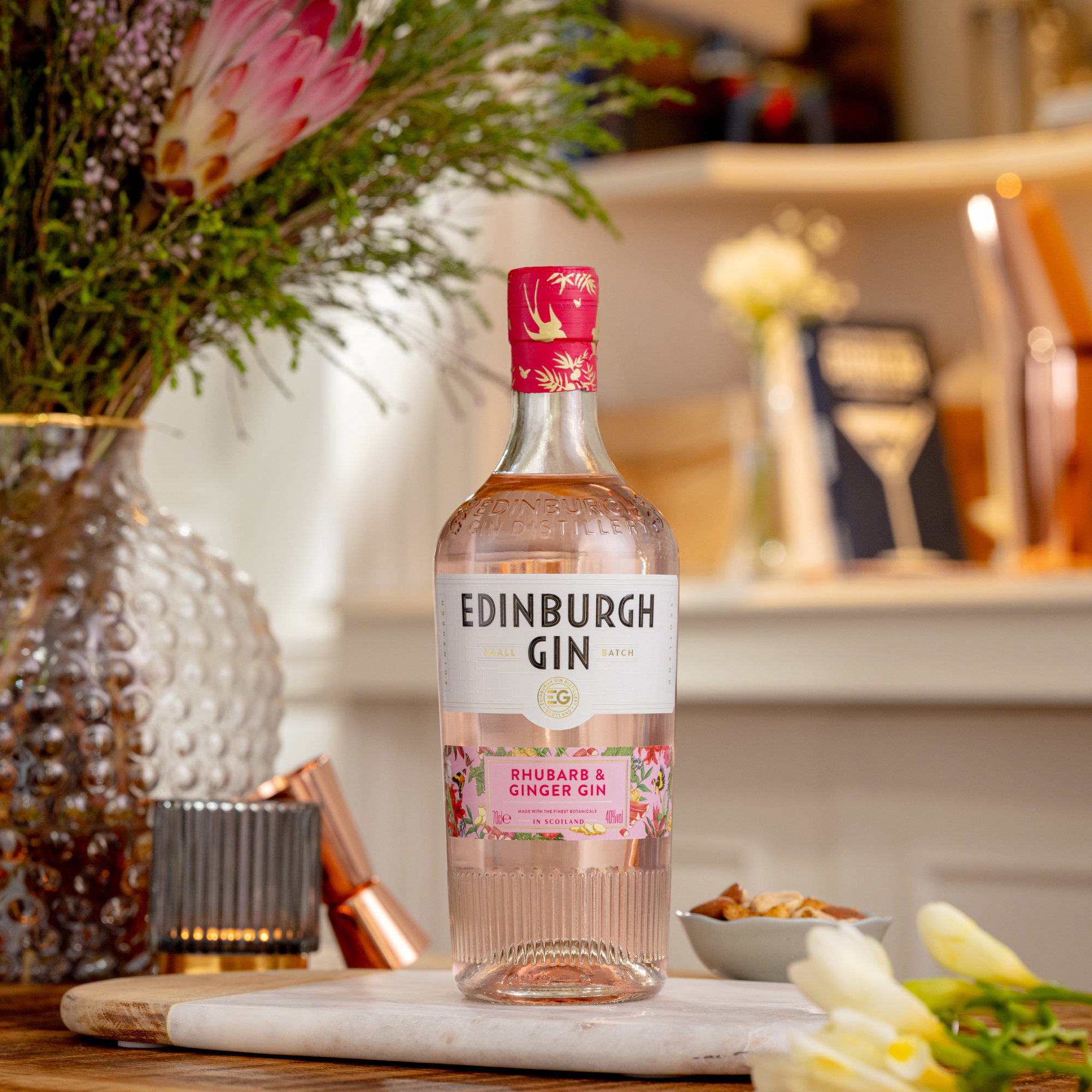 Edinburgh Gin Rhubarb & Ginger Neue Ausstattung