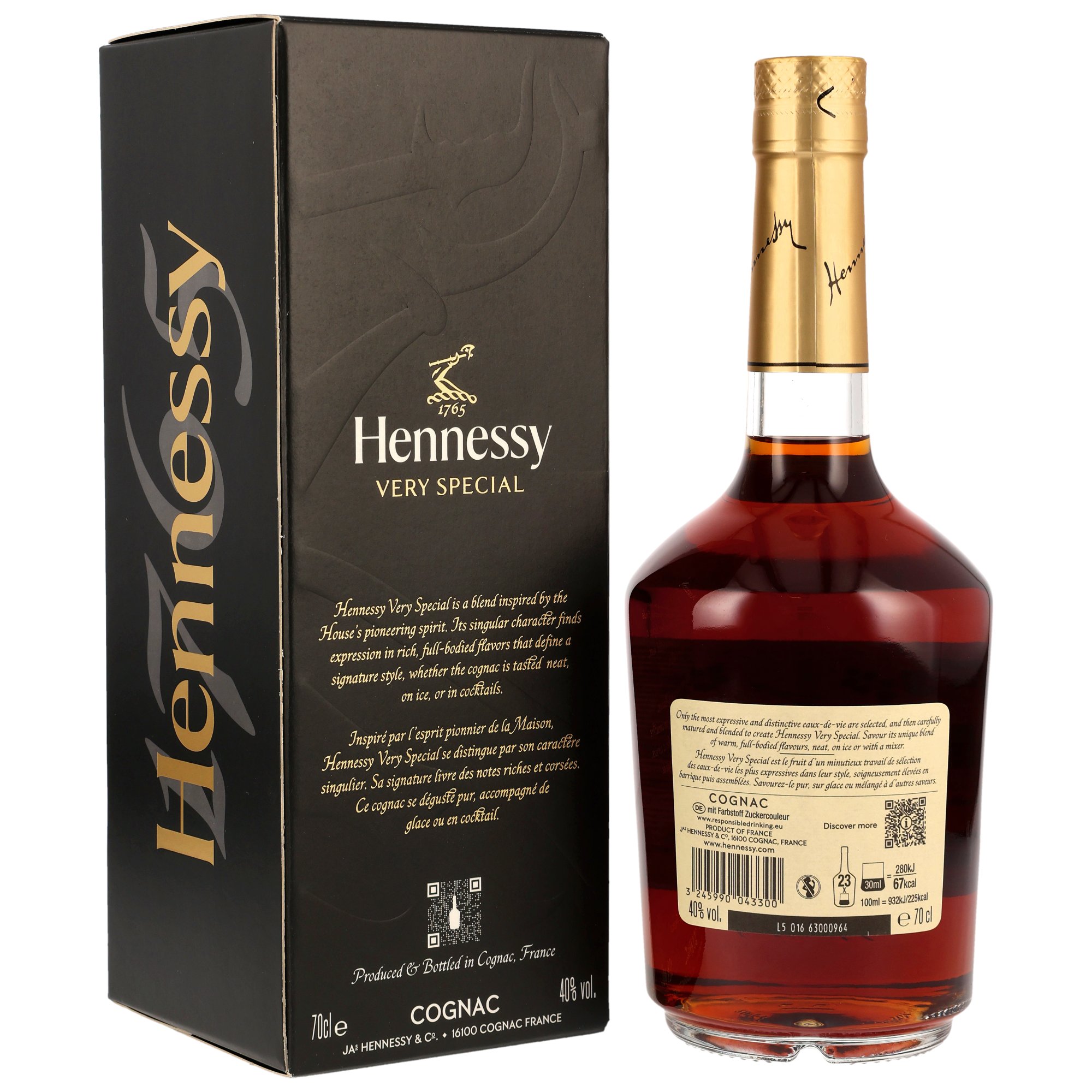 Hennessy V.S. Cognac - Neue Ausstattung 2025
