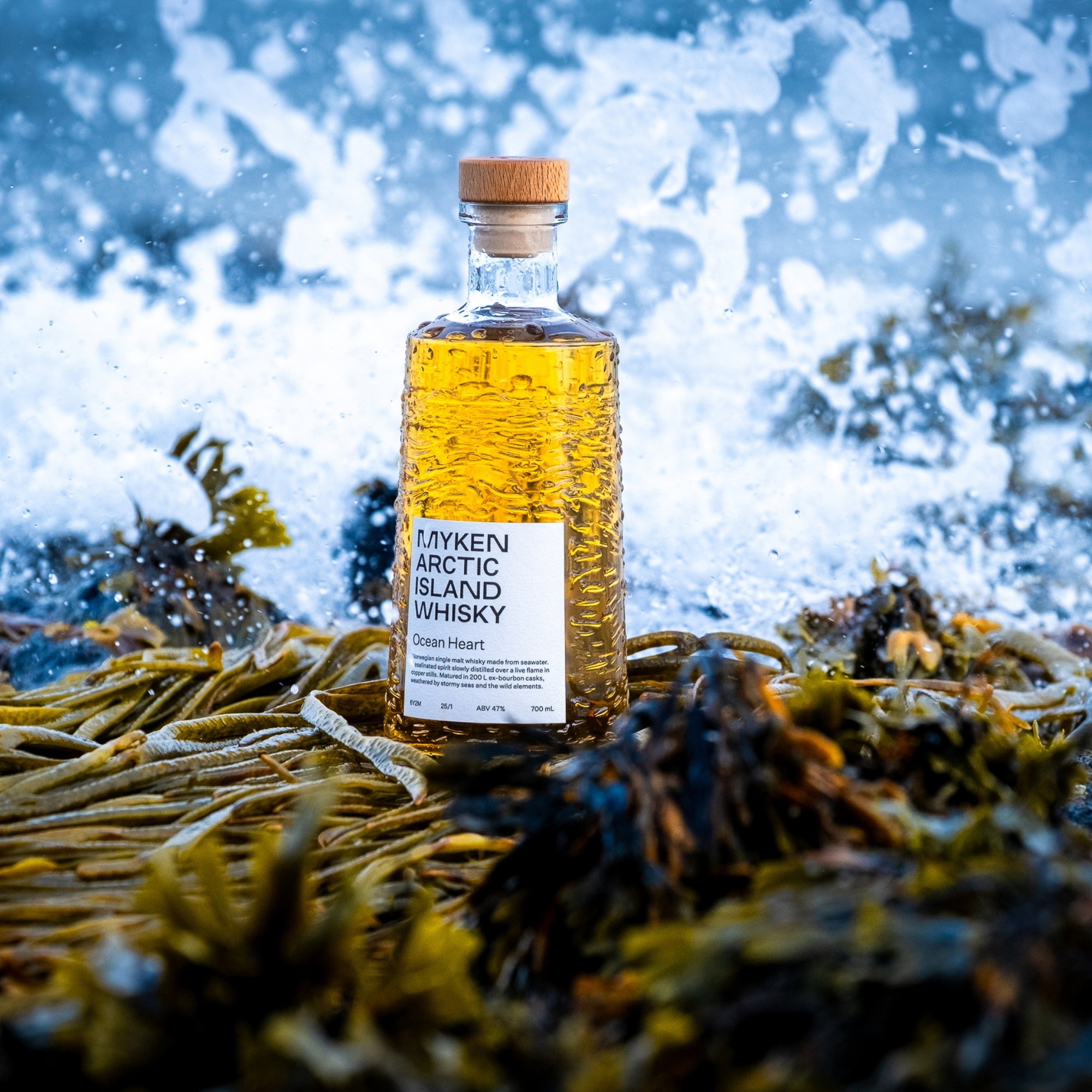 Myken Ocean Heart - Arctic Island Single Malt Whisky - 6 y.o. - Bourbon Casks