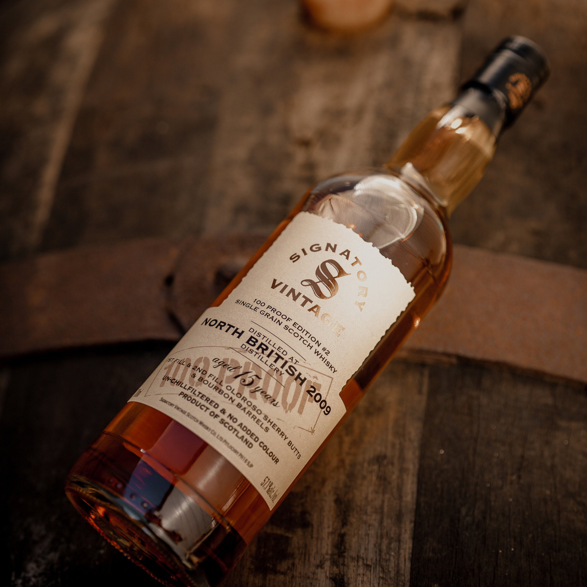 North British 2009/2025 - 15 y.o. - Signatory 100 PROOF Grain Edition #2