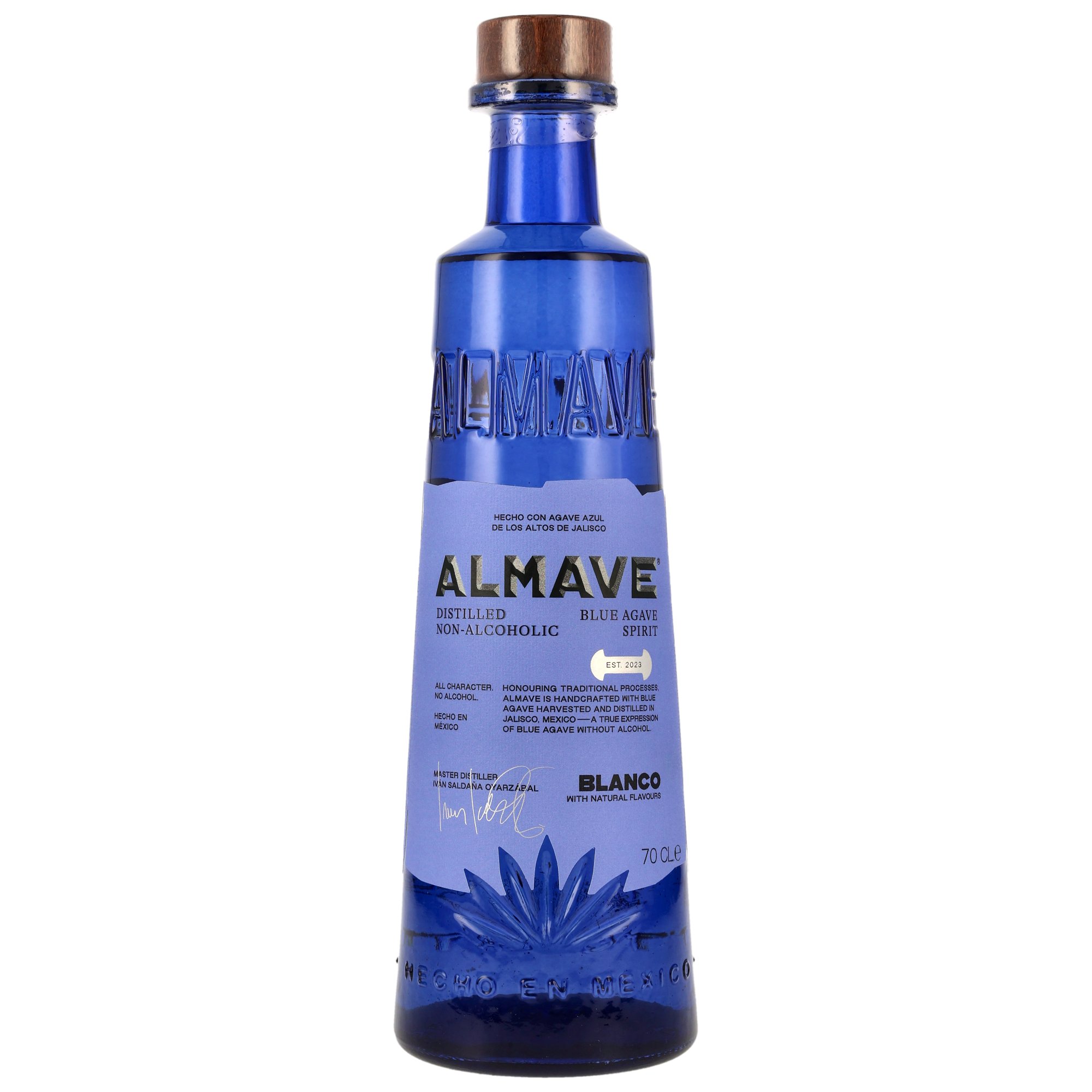 Almave Blanco Blue Agave Spirit 0,0% (Lewis Hamilton)